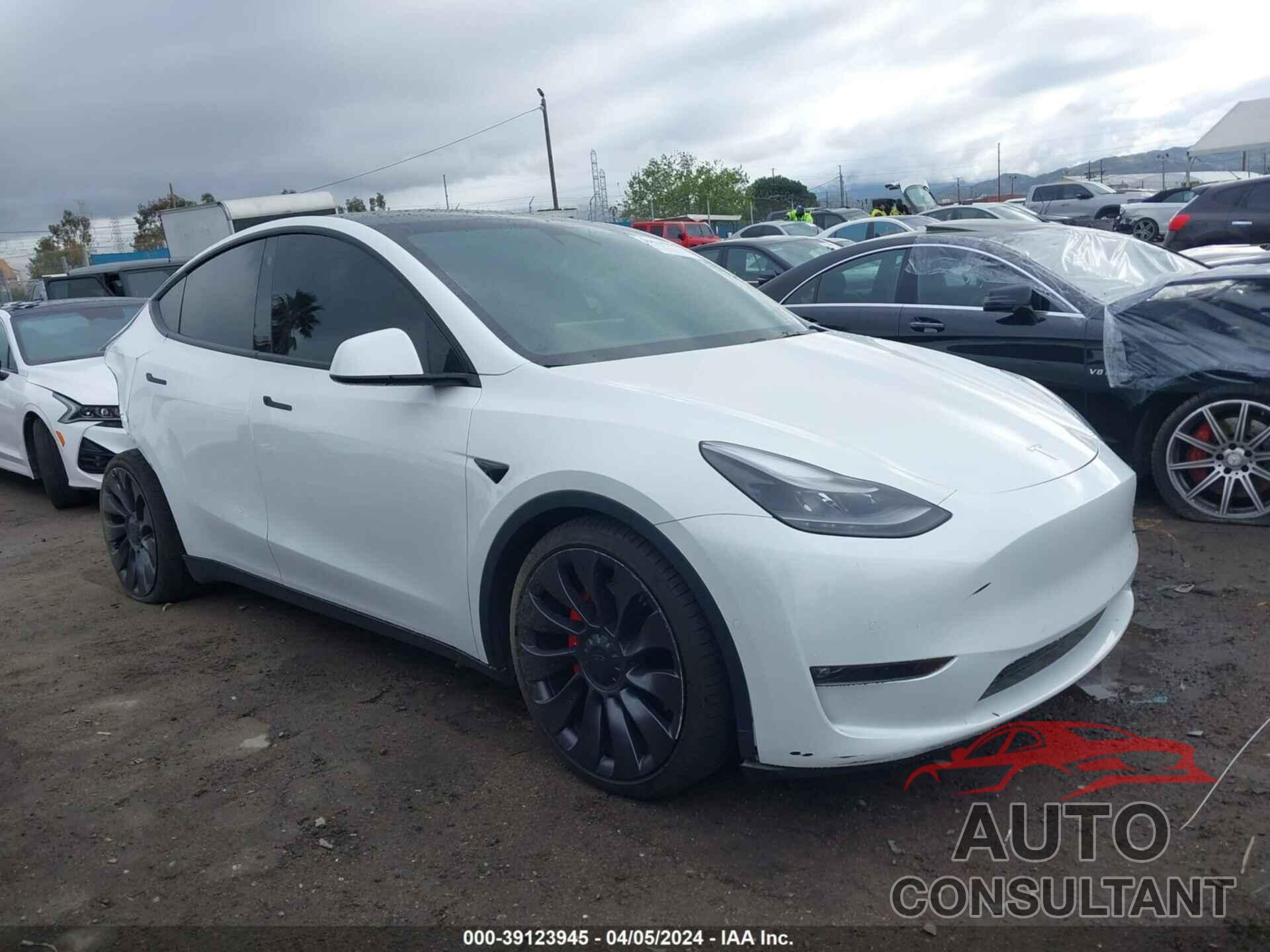 TESLA MODEL Y 2021 - 5YJYGDEF1MF277895