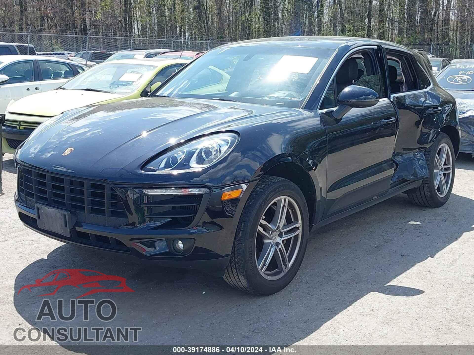 PORSCHE MACAN 2016 - WP1AB2A59GLB49793