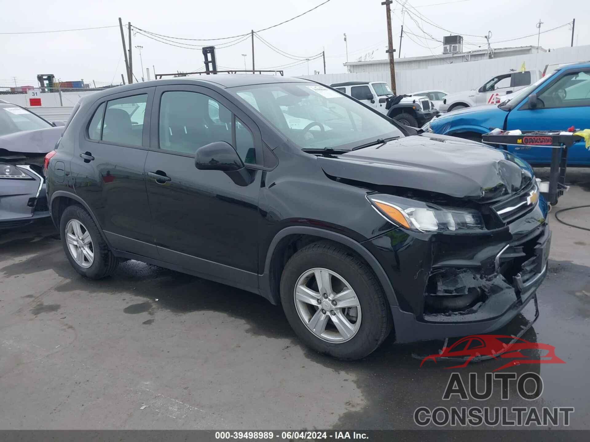 CHEVROLET TRAX 2020 - 3GNCJKSB5LL122274