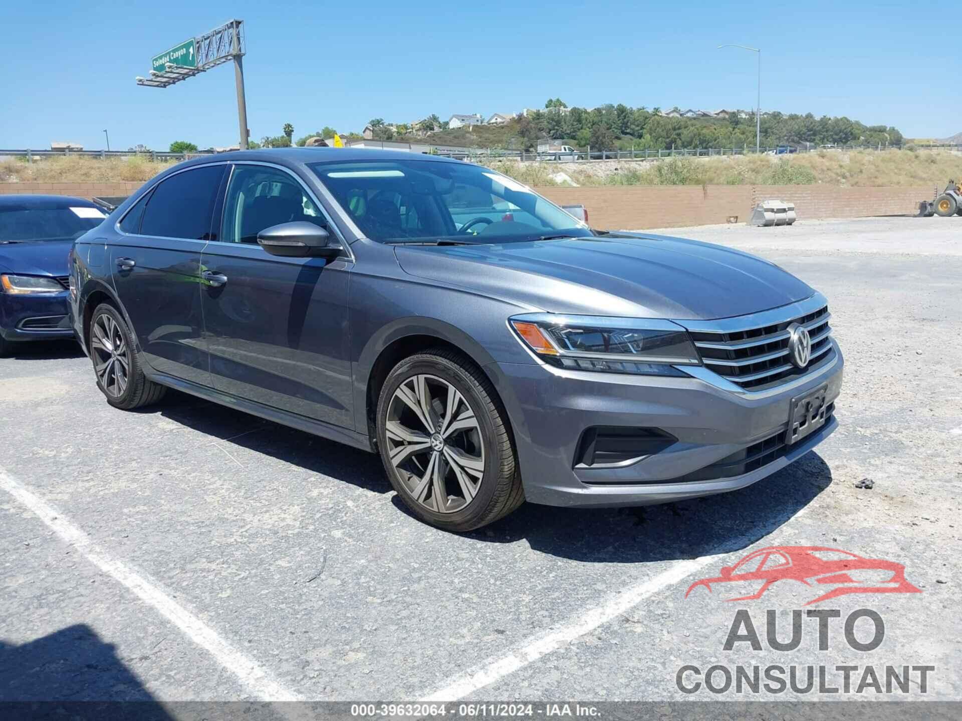 VOLKSWAGEN PASSAT 2022 - 1VWSA7A38NC000371