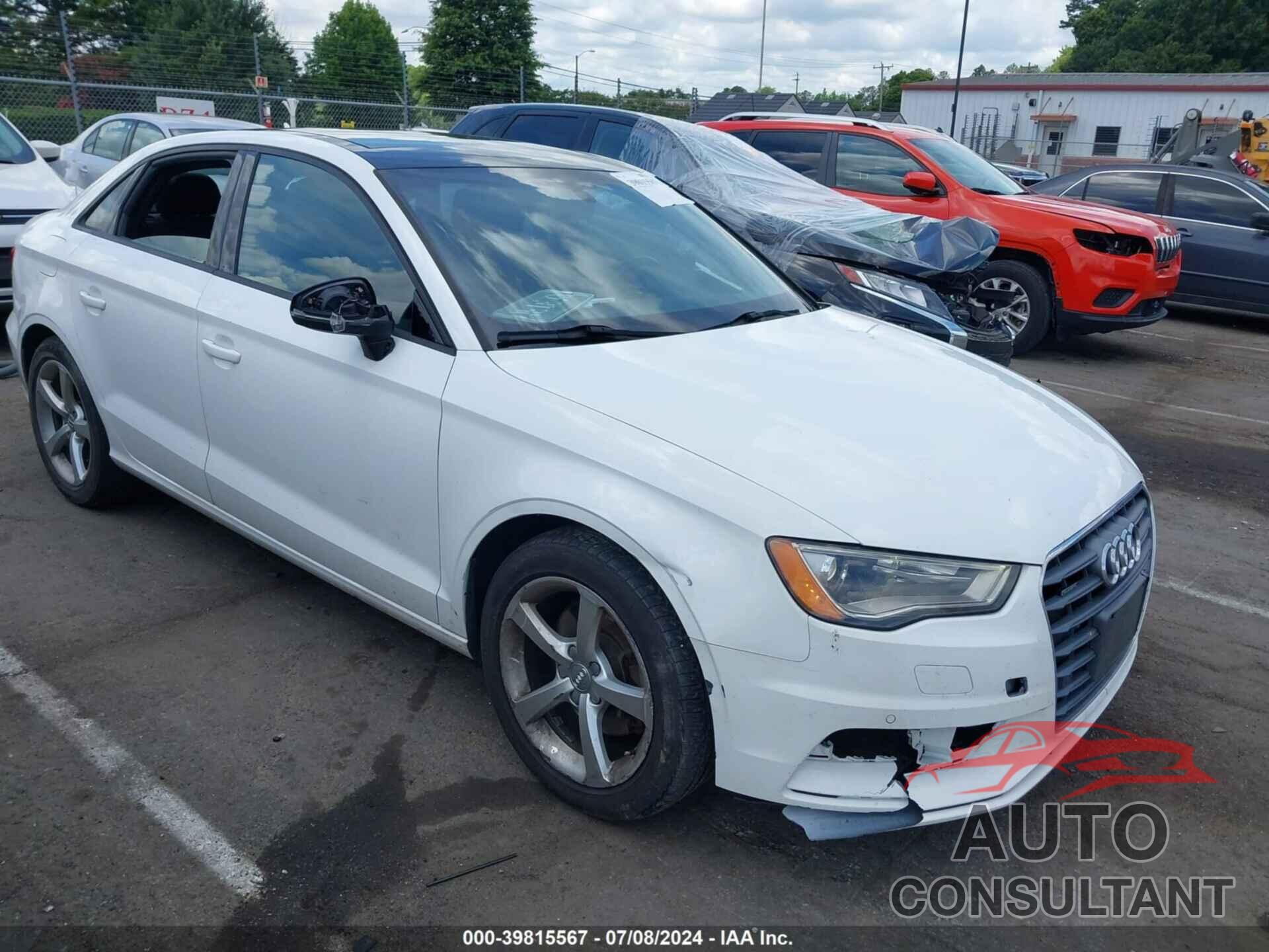 AUDI A3 2016 - WAUB8GFF6G1021779