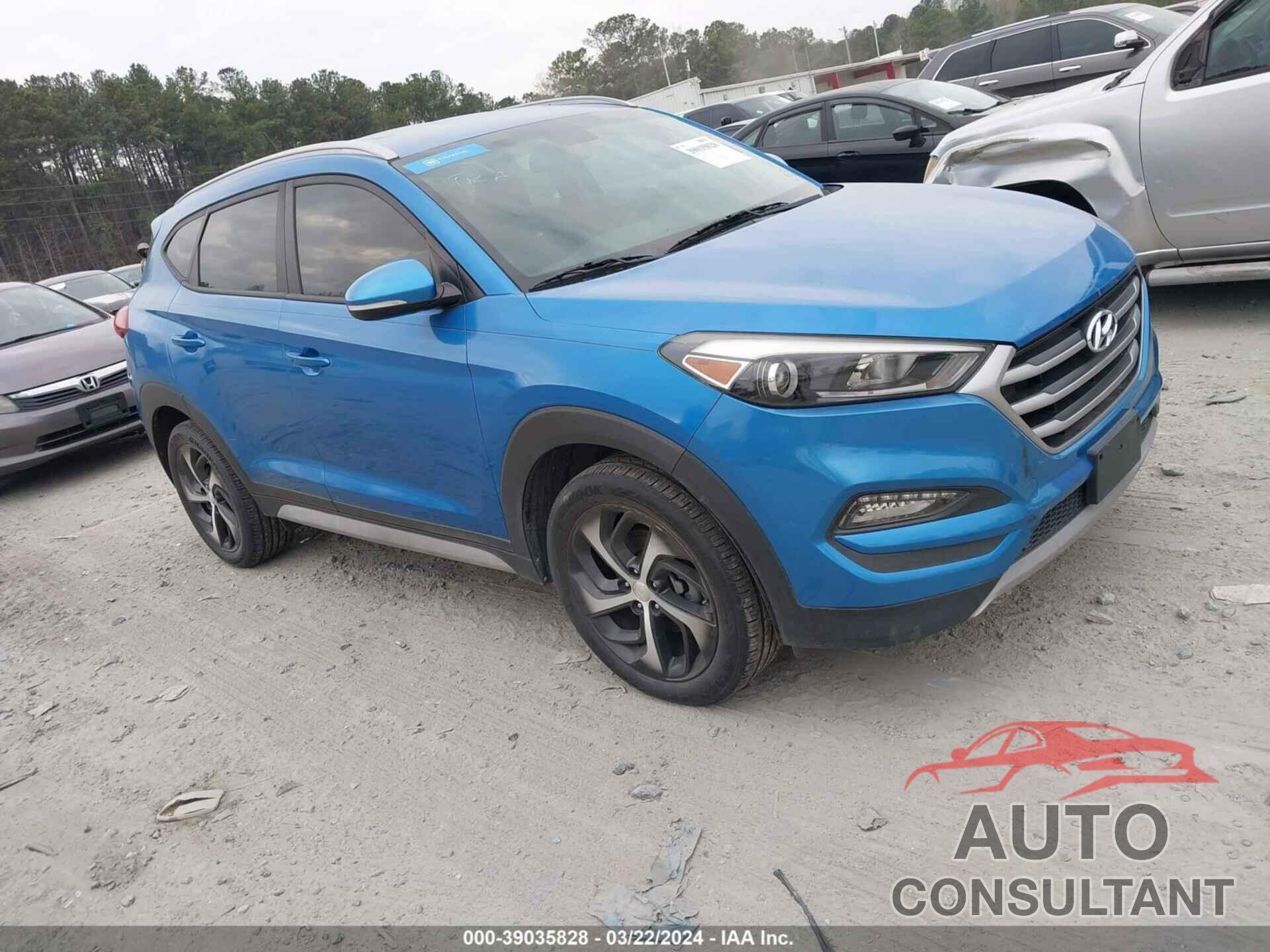 HYUNDAI TUCSON 2017 - km8j33a26hu473382