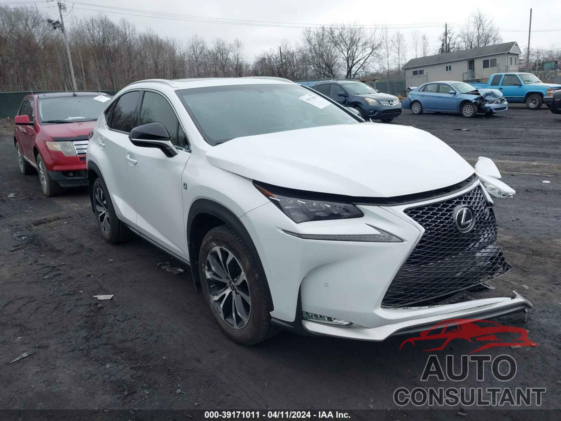 LEXUS NX 200T 2016 - JTJBARBZ4G2048196