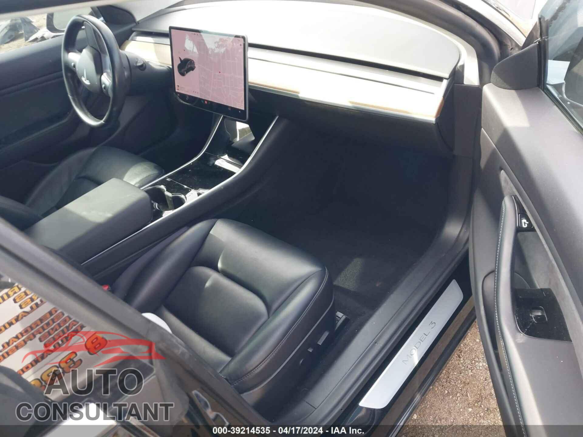 TESLA MODEL 3 2019 - 5YJ3E1EA6KF314262