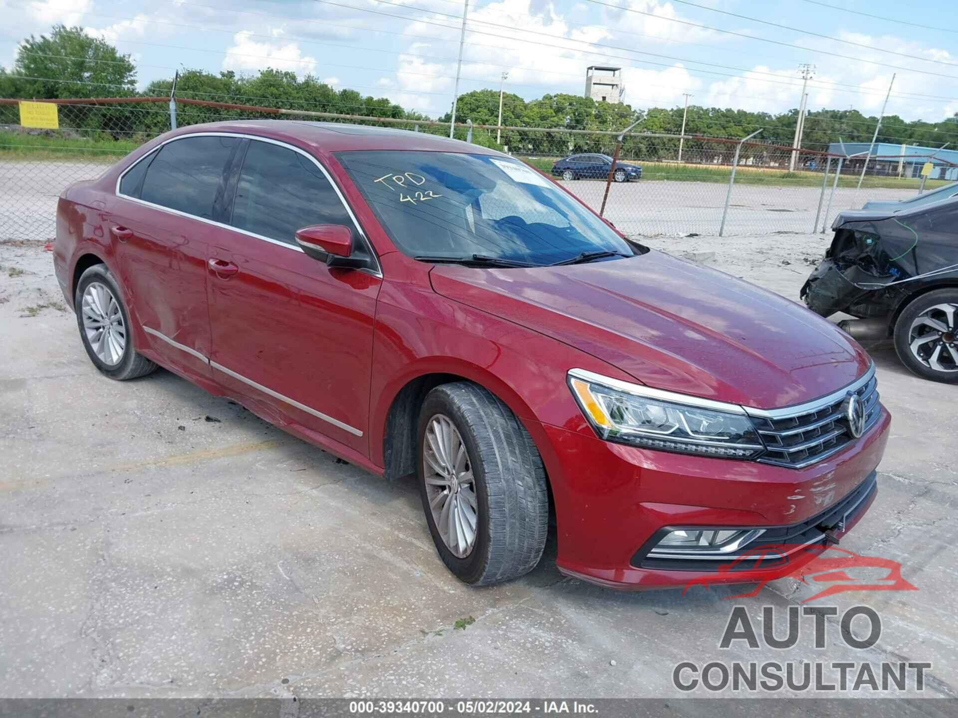 VOLKSWAGEN PASSAT 2016 - 1VWBT7A30GC023575