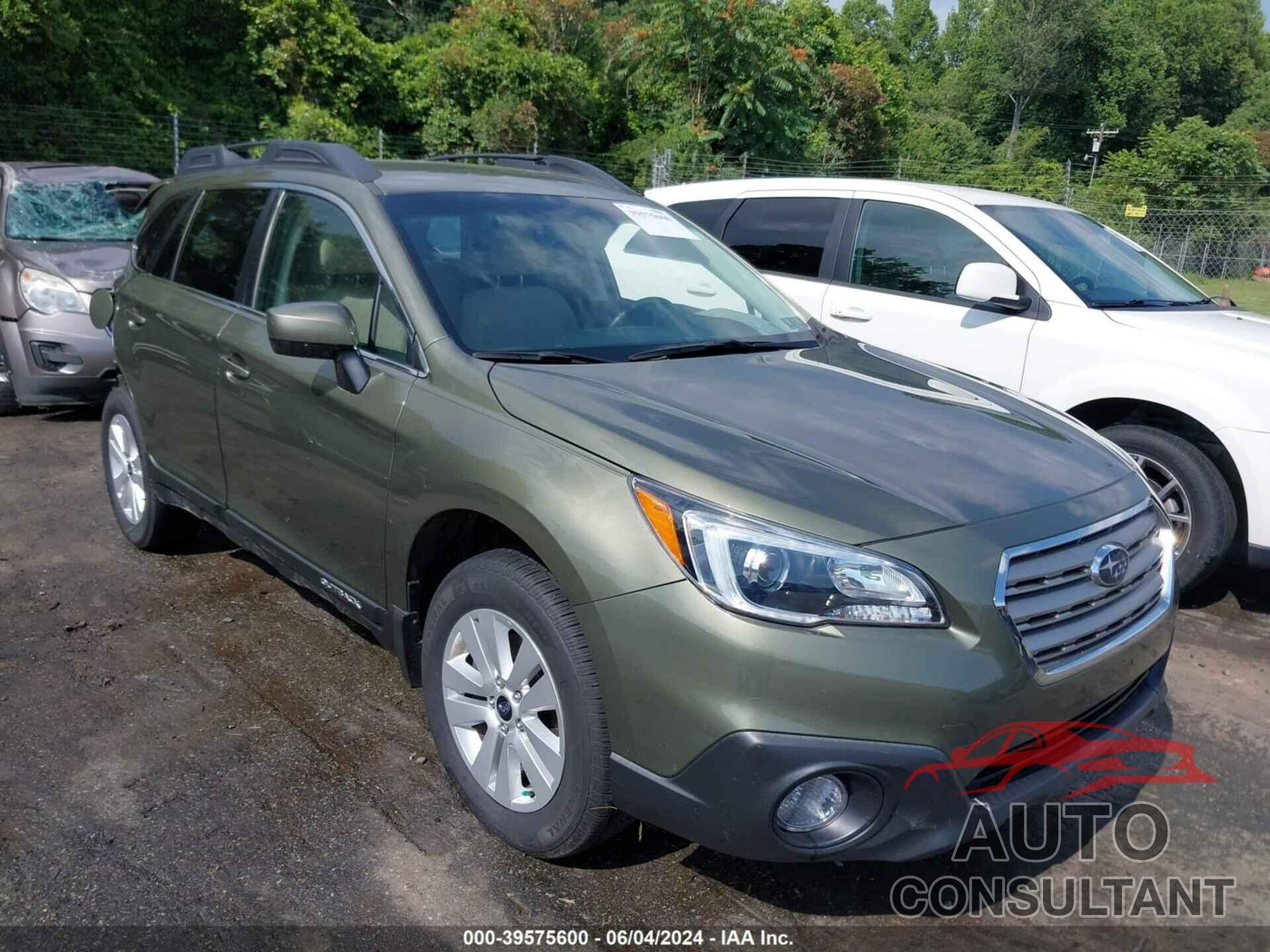 SUBARU OUTBACK 2017 - 4S4BSACC1H3350340