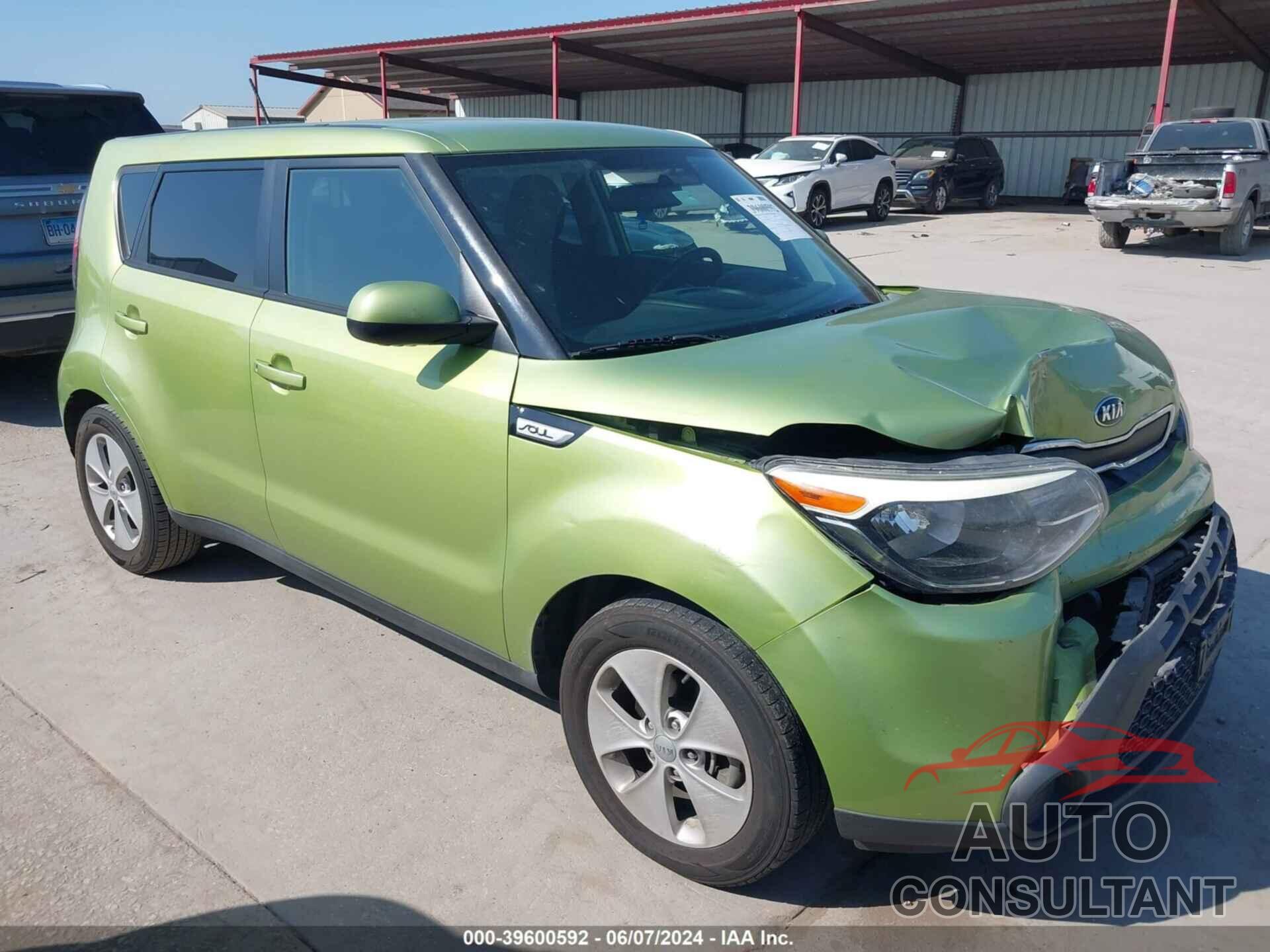 KIA SOUL 2016 - KNDJN2A20G7817875