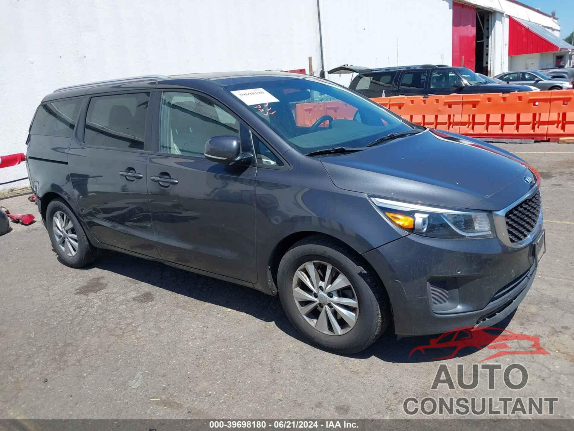 KIA SEDONA 2017 - KNDMB5C14H6307886