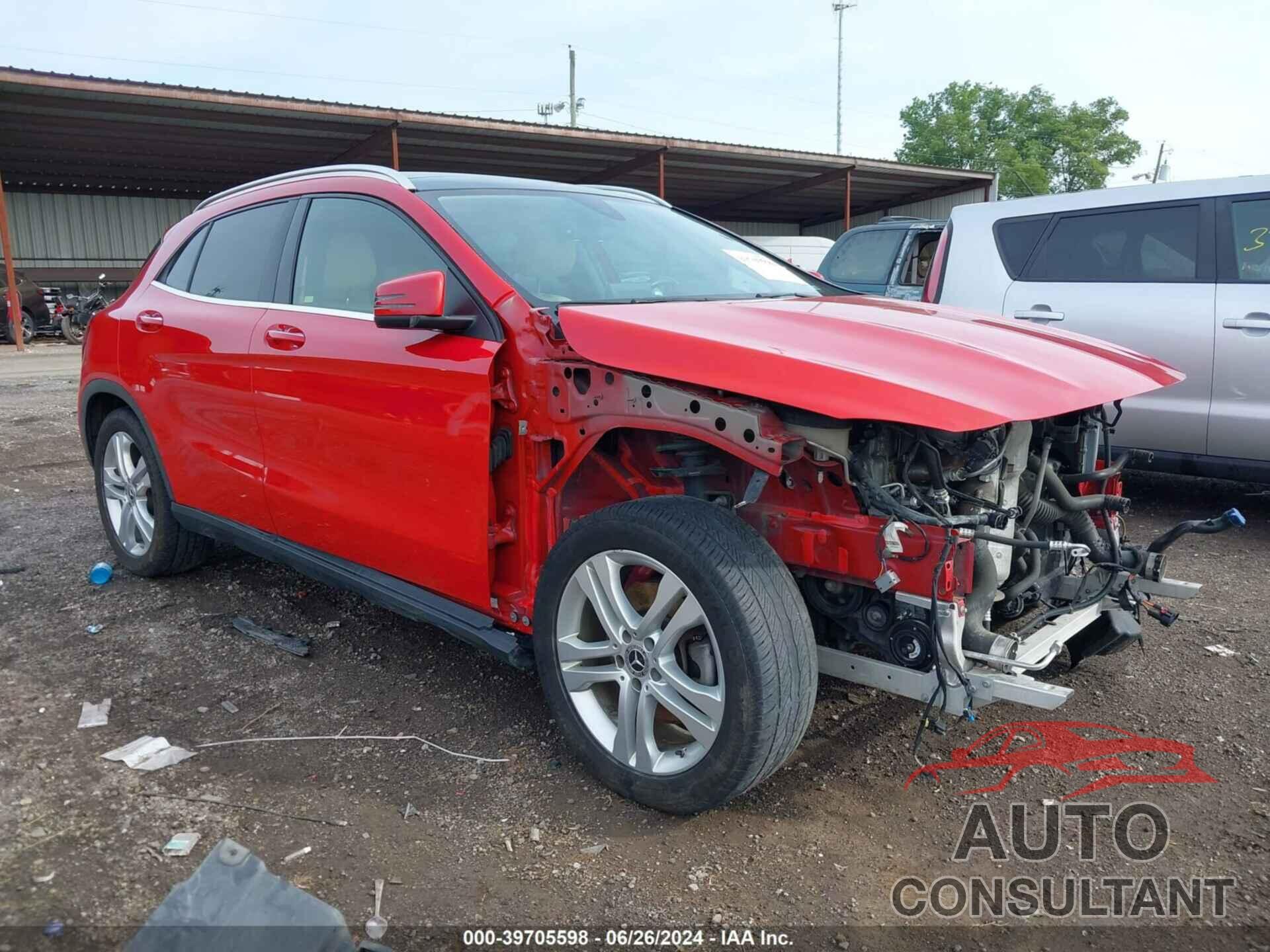 MERCEDES-BENZ GLA 250 2018 - WDCTG4EB9JJ530533