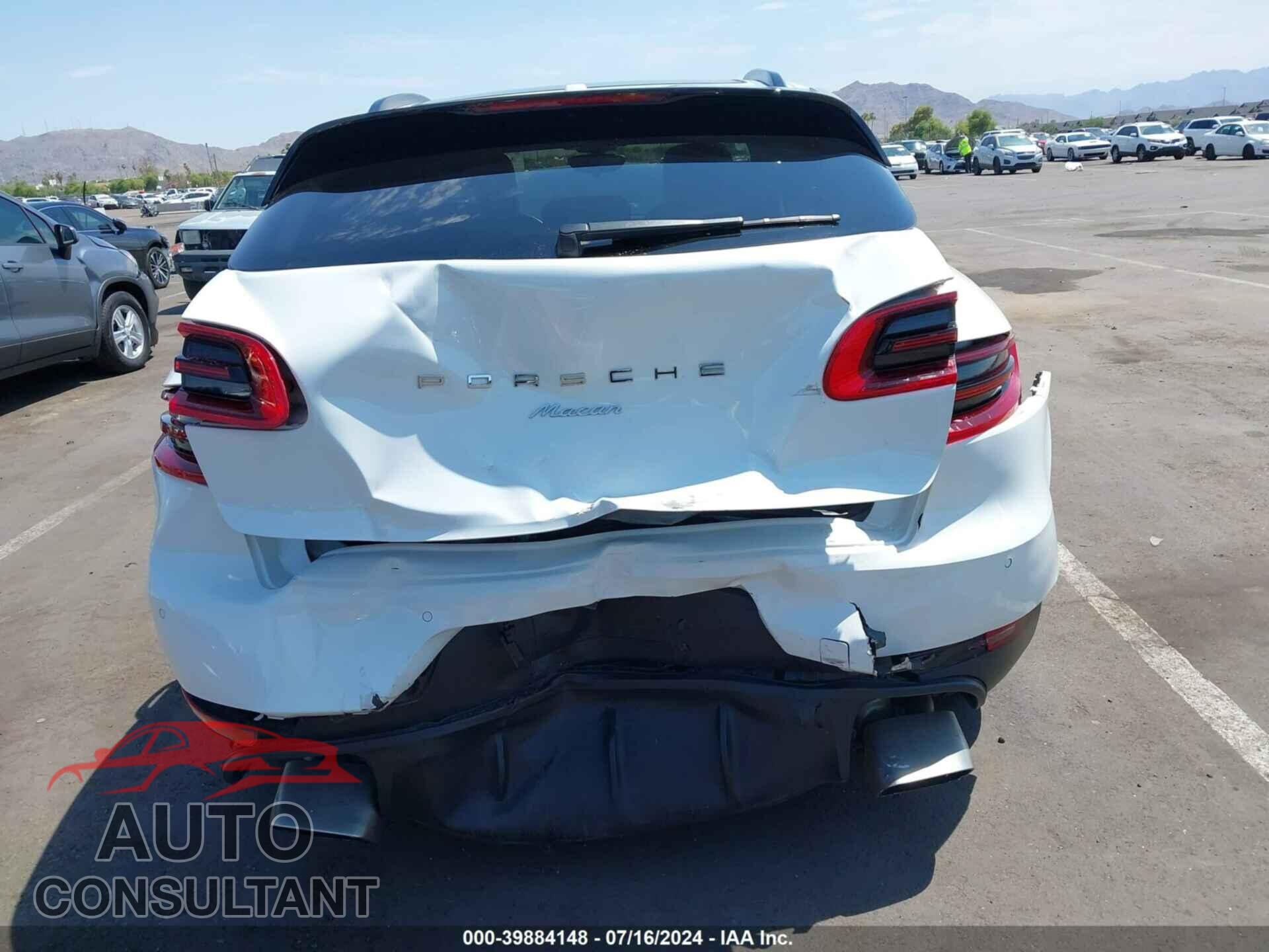 PORSCHE MACAN 2017 - WP1AA2A58HLB03408