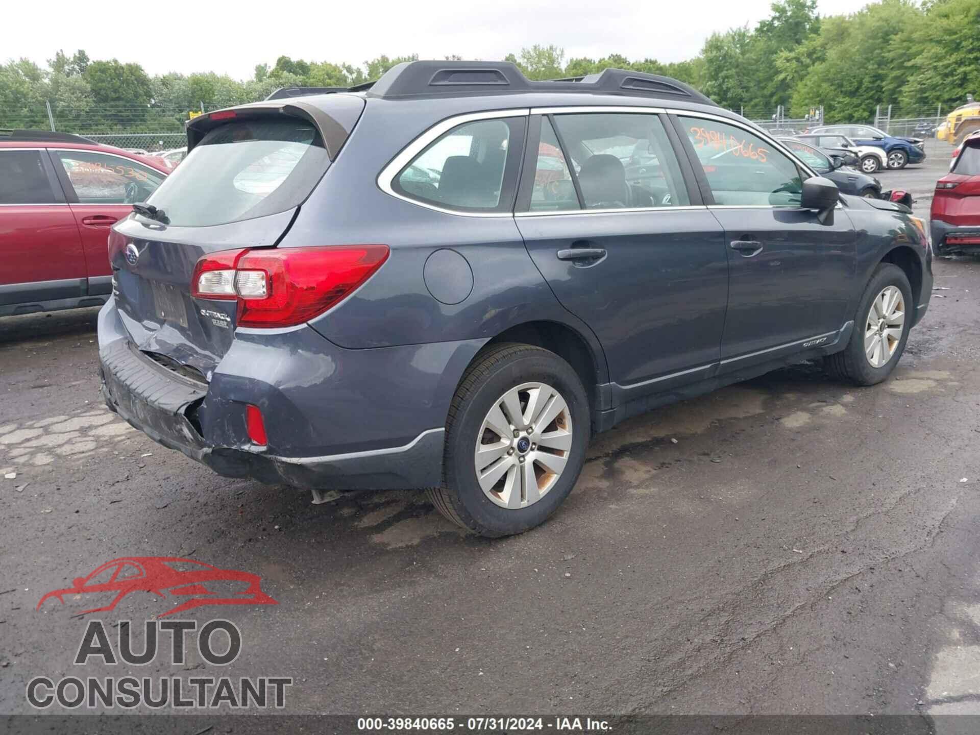 SUBARU OUTBACK 2017 - 4S4BSAAC1H3312867