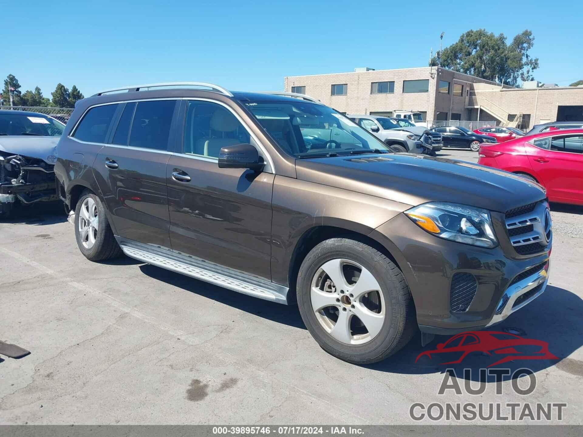 MERCEDES-BENZ GLS 450 2017 - 4JGDF6EE4HA979384