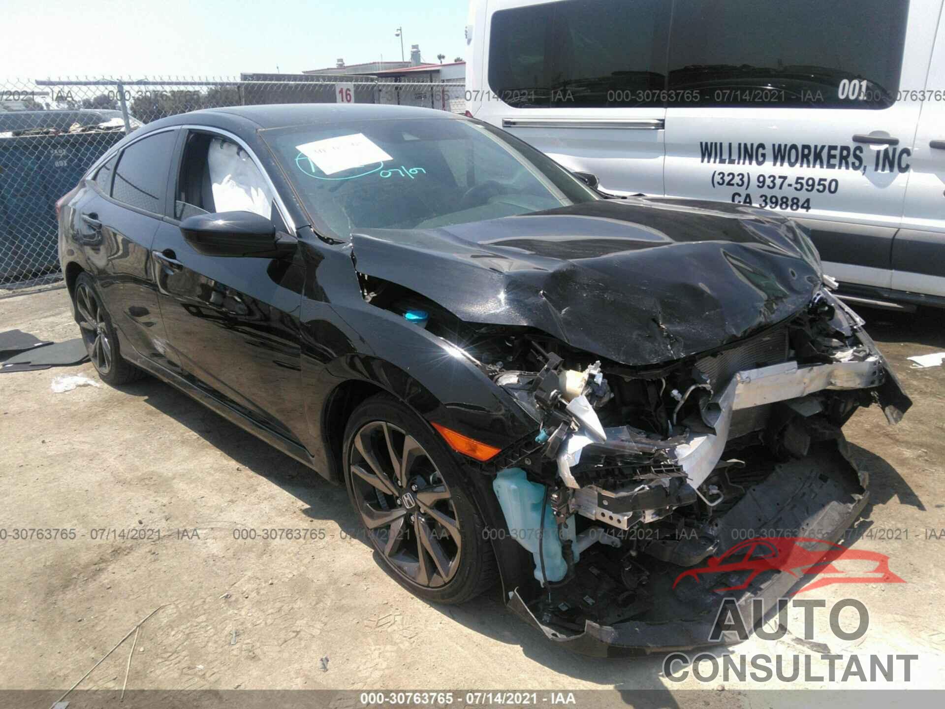 HONDA CIVIC SEDAN 2020 - 2HGFC2F84LH530502