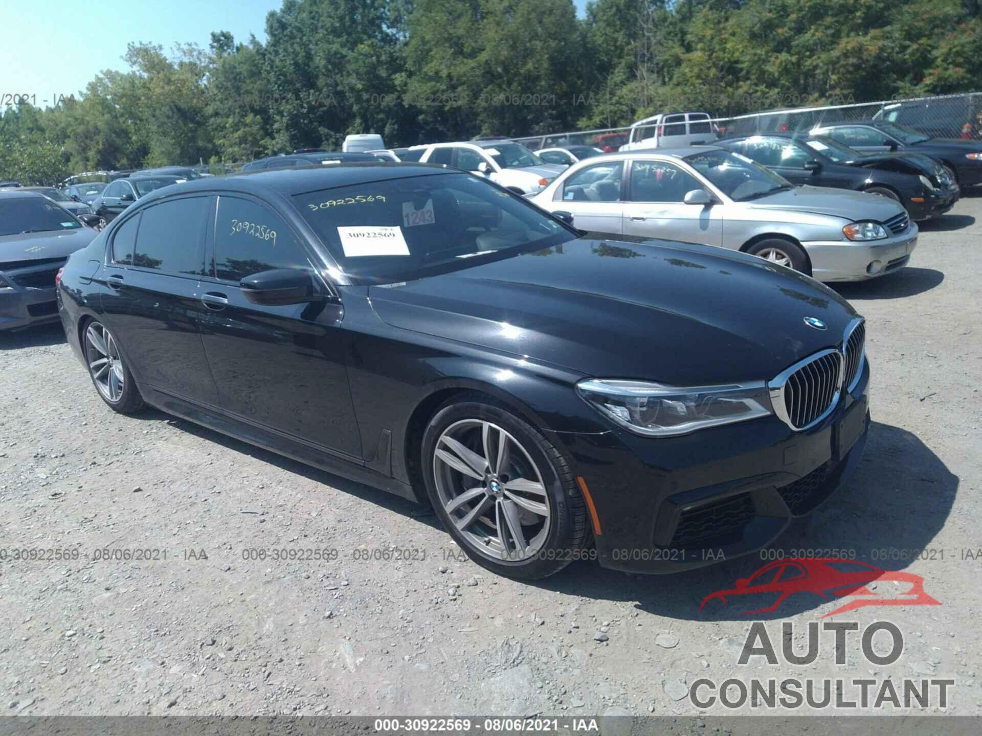 BMW 7 SERIES 2016 - WBA7F2C58GG418532