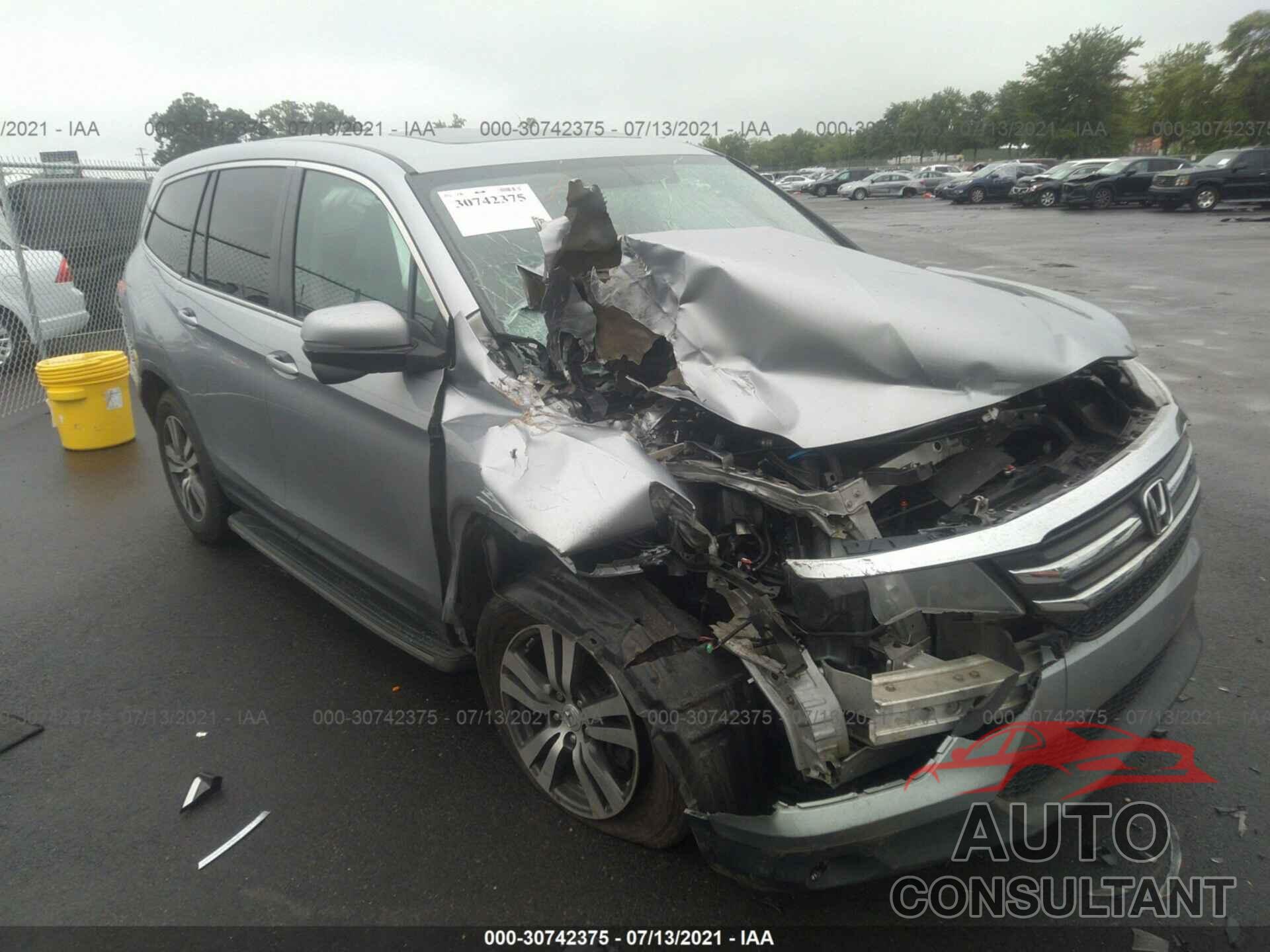 HONDA PILOT 2016 - 5FNYF6H85GB013806