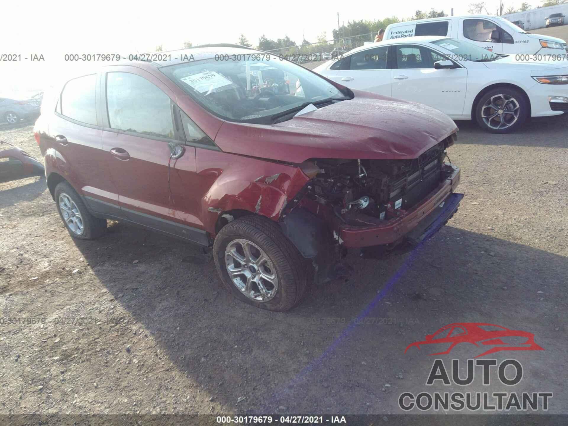 FORD ECOSPORT 2020 - MAJ6S3GLXLC390054