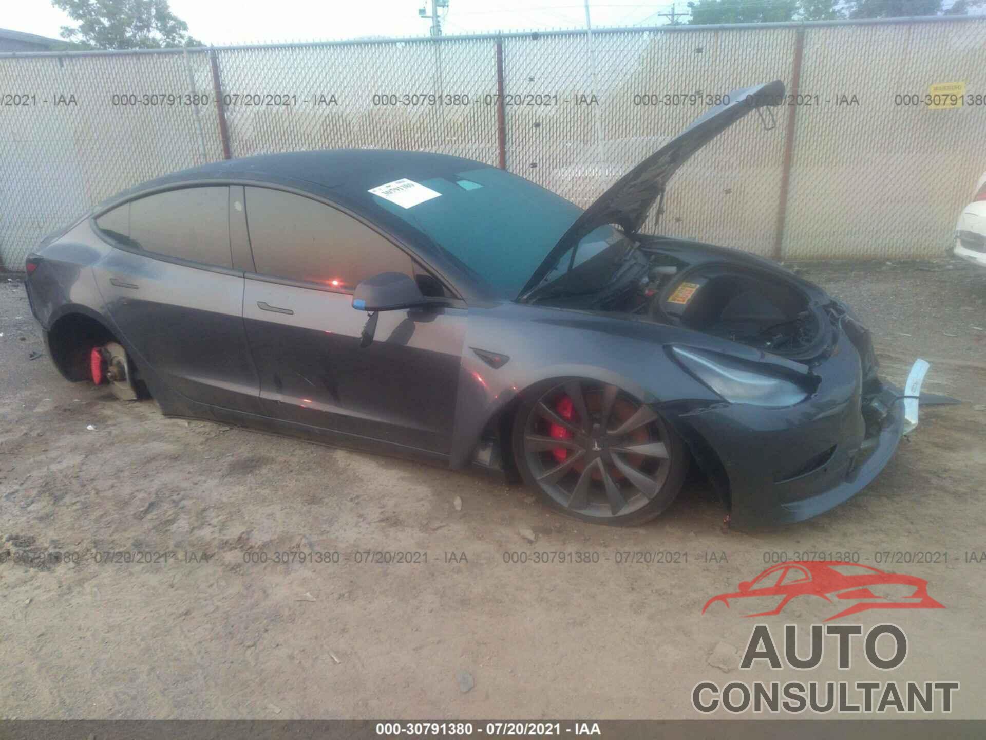 TESLA MODEL 3 2020 - 5YJ3E1EC2LF713558