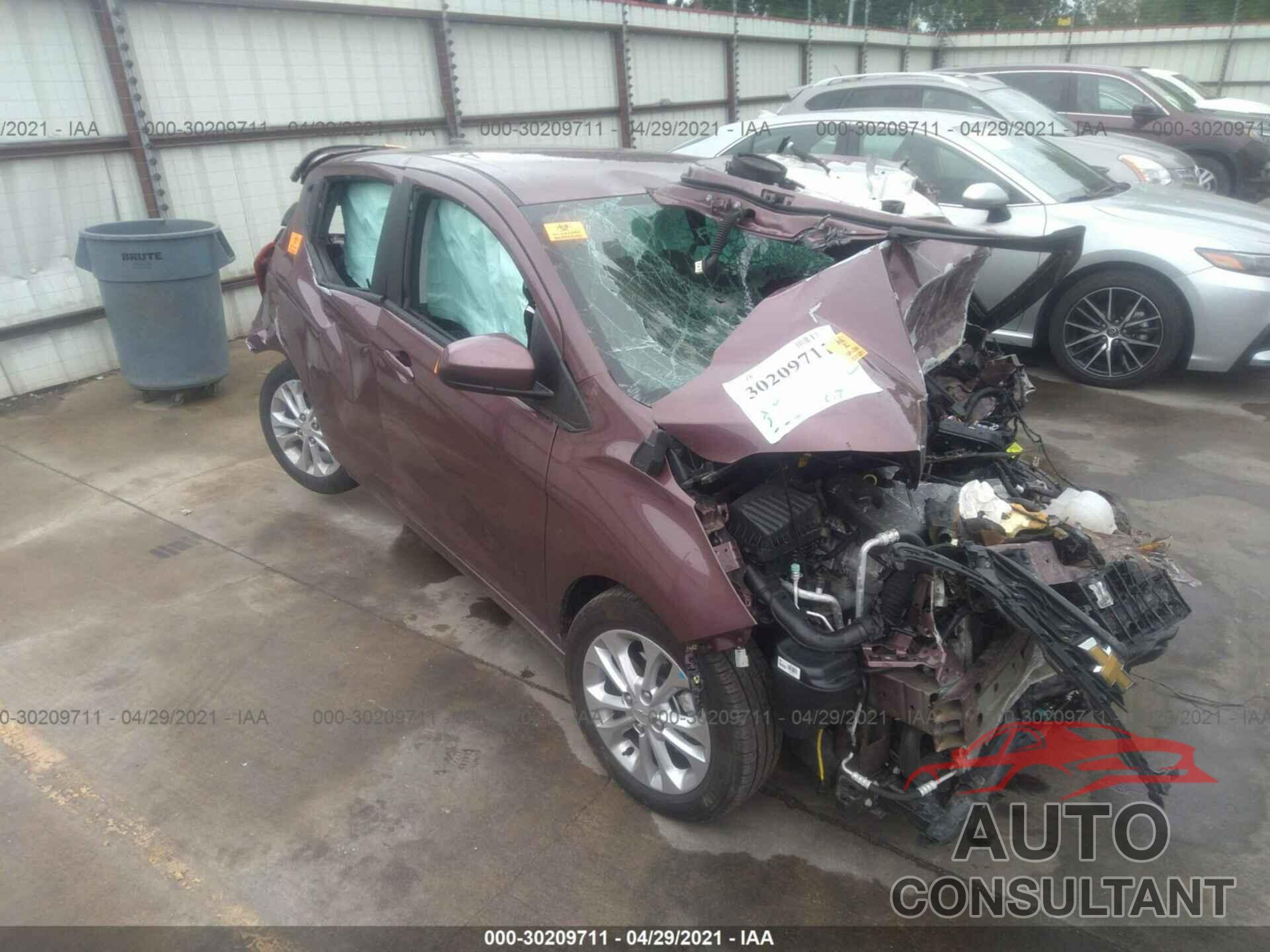 CHEVROLET SPARK 2021 - KL8CD6SA0MC732104