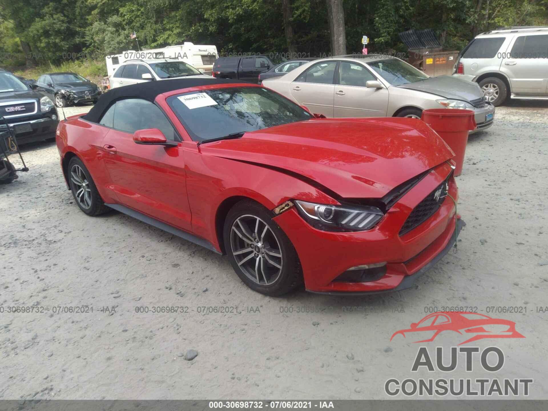 FORD MUSTANG 2016 - 1FATP8UH0G5257590