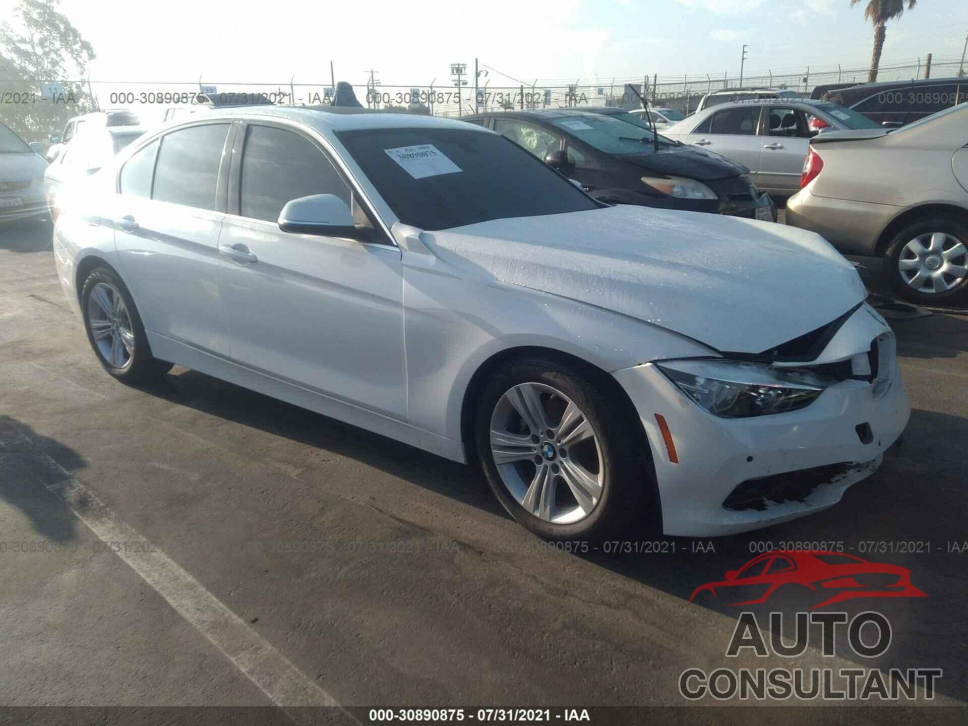BMW 3 SERIES 2018 - WBA8B9C59JEE81993