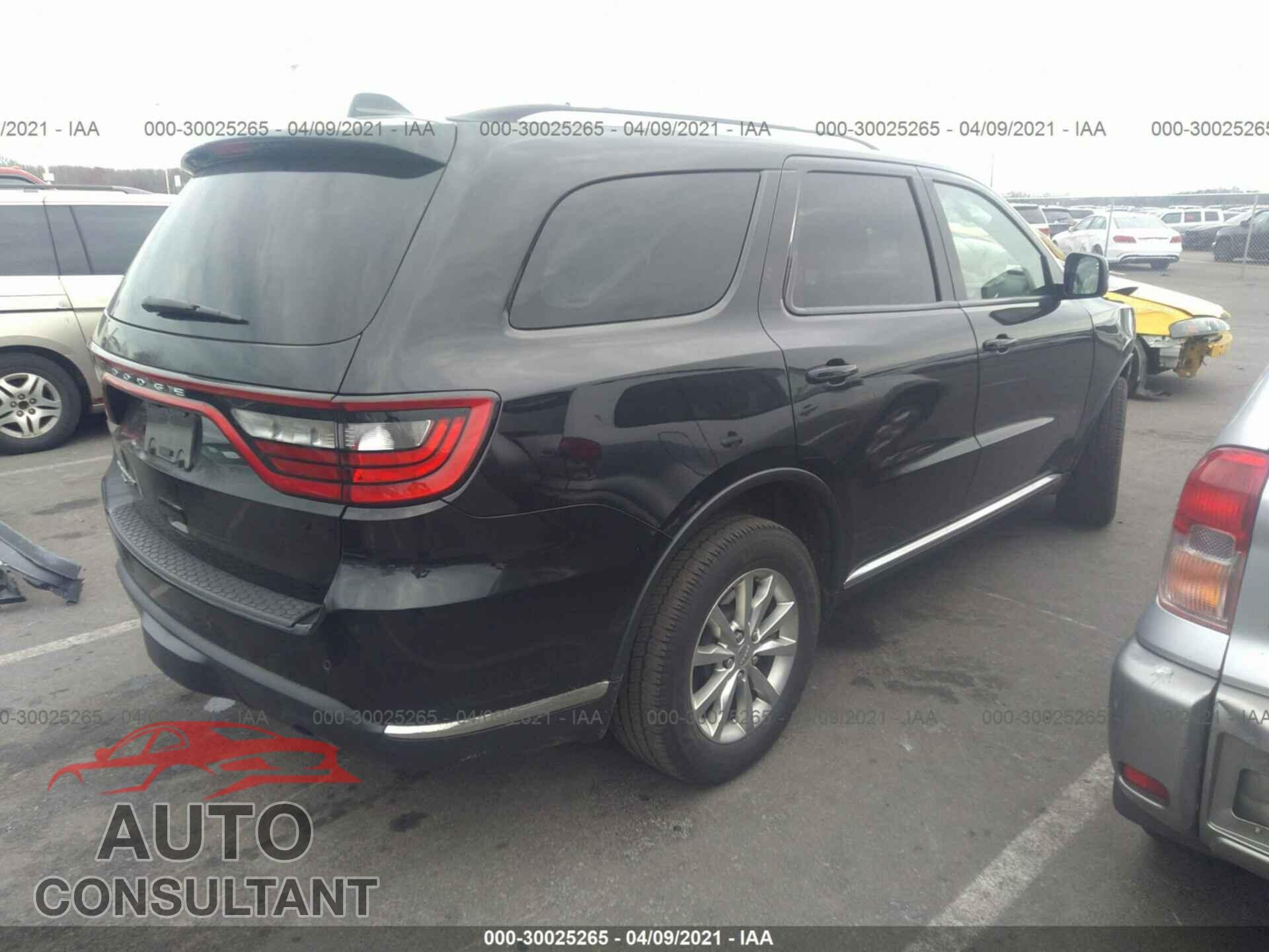 DODGE DURANGO 2017 - 1C4RDJAG7HC691048