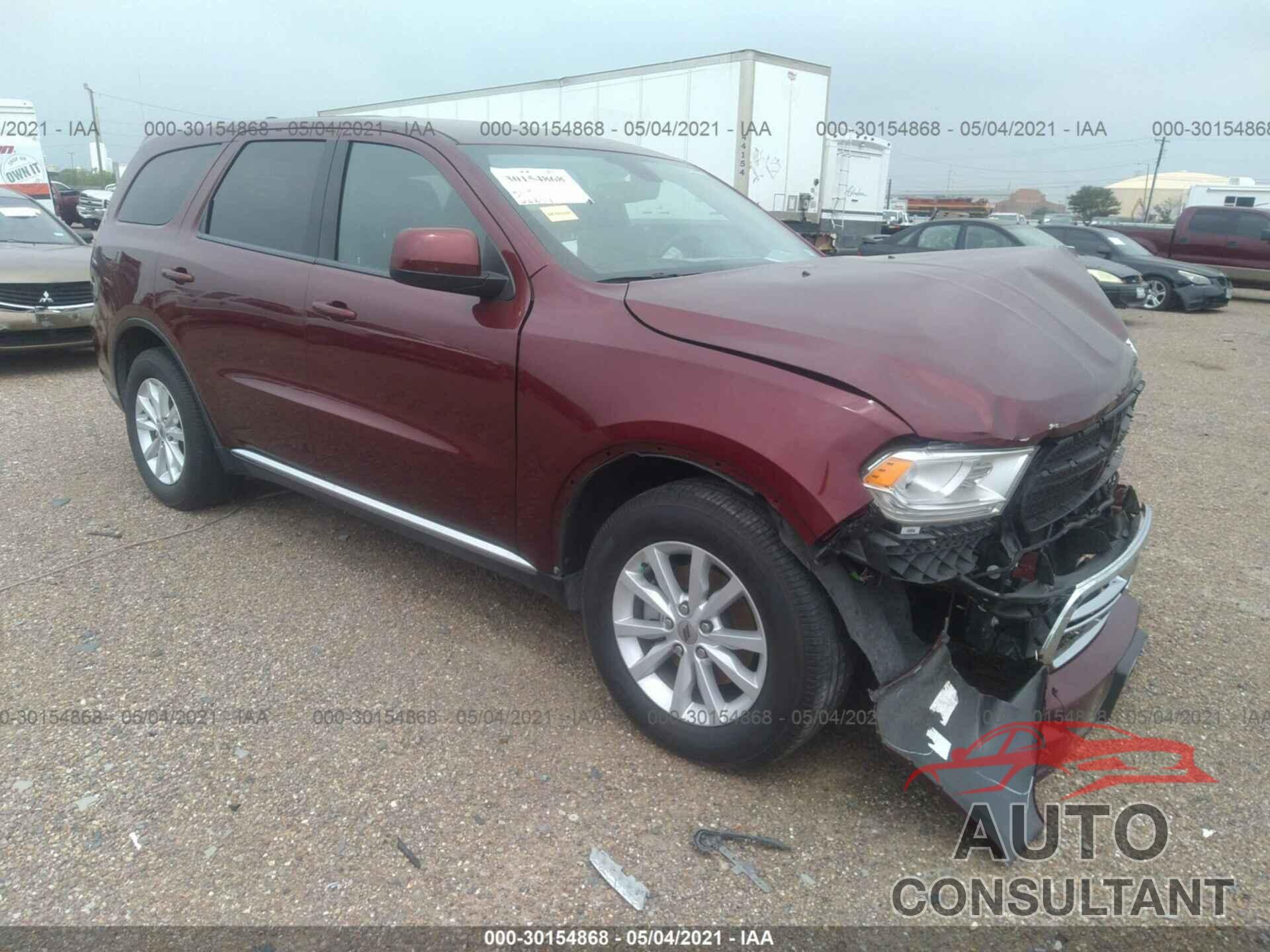 DODGE DURANGO 2019 - 1C4RDHAG0KC721815