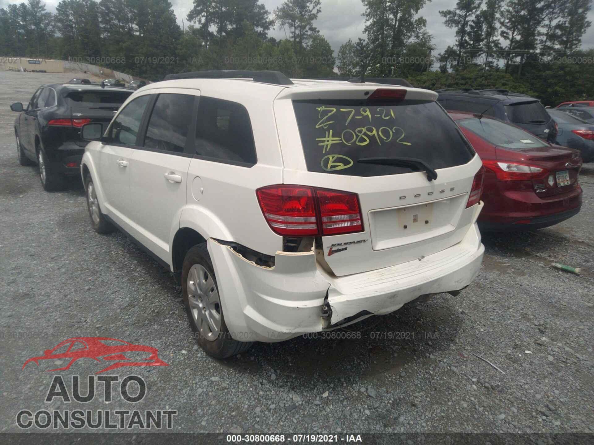 DODGE JOURNEY 2017 - 3C4PDCAB2HT708902