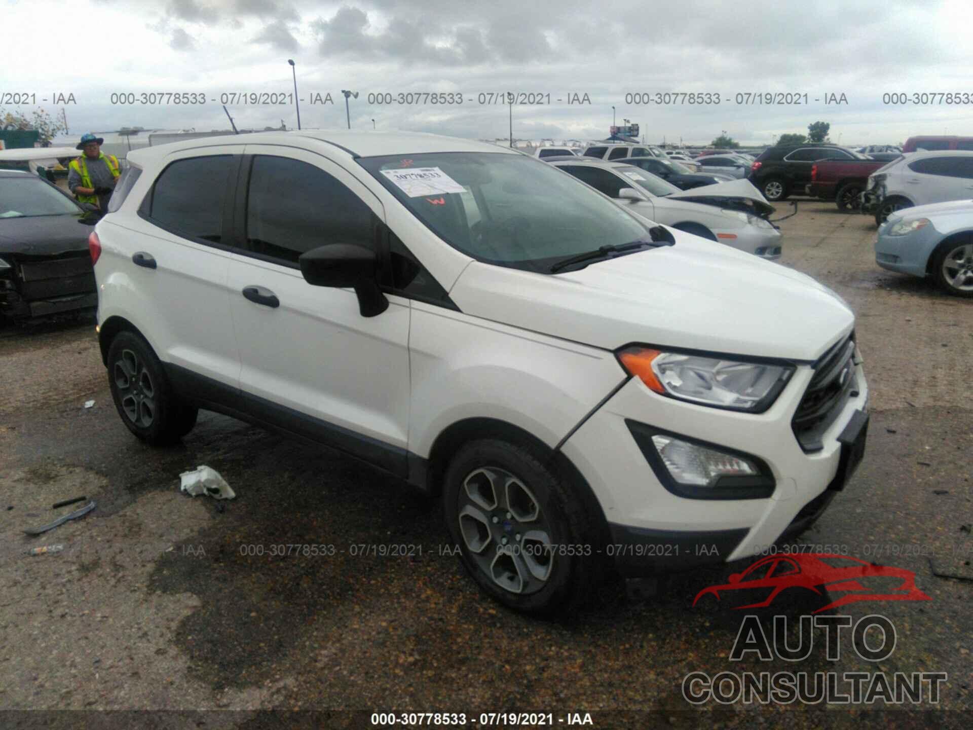 FORD ECOSPORT 2018 - MAJ3P1RE4JC163544