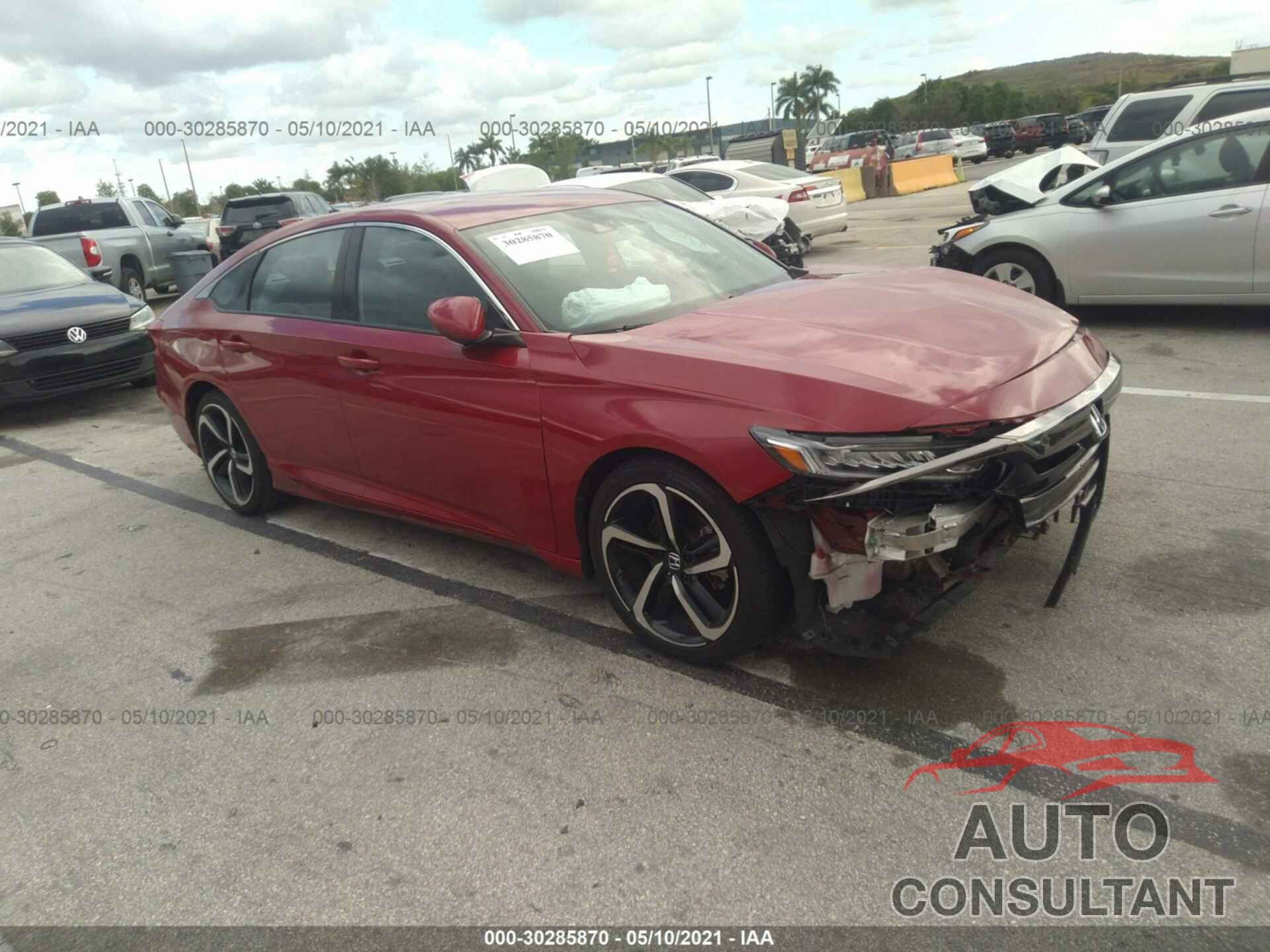 HONDA ACCORD SEDAN 2018 - 1HGCV1F36JA238566
