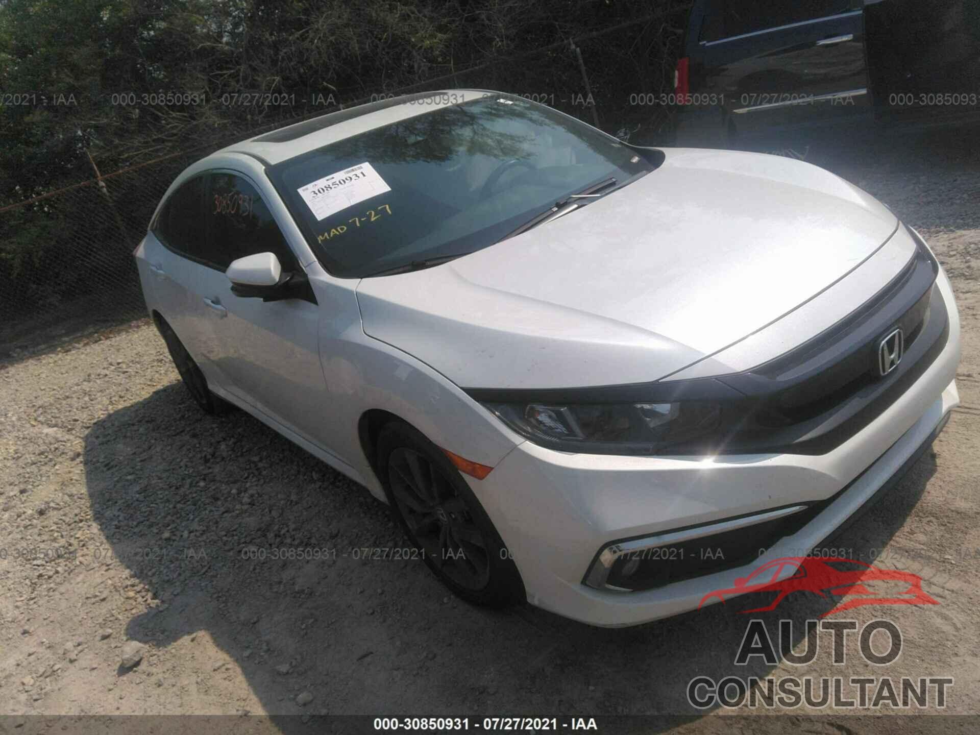 HONDA CIVIC SEDAN 2020 - 19XFC1F35LE008650