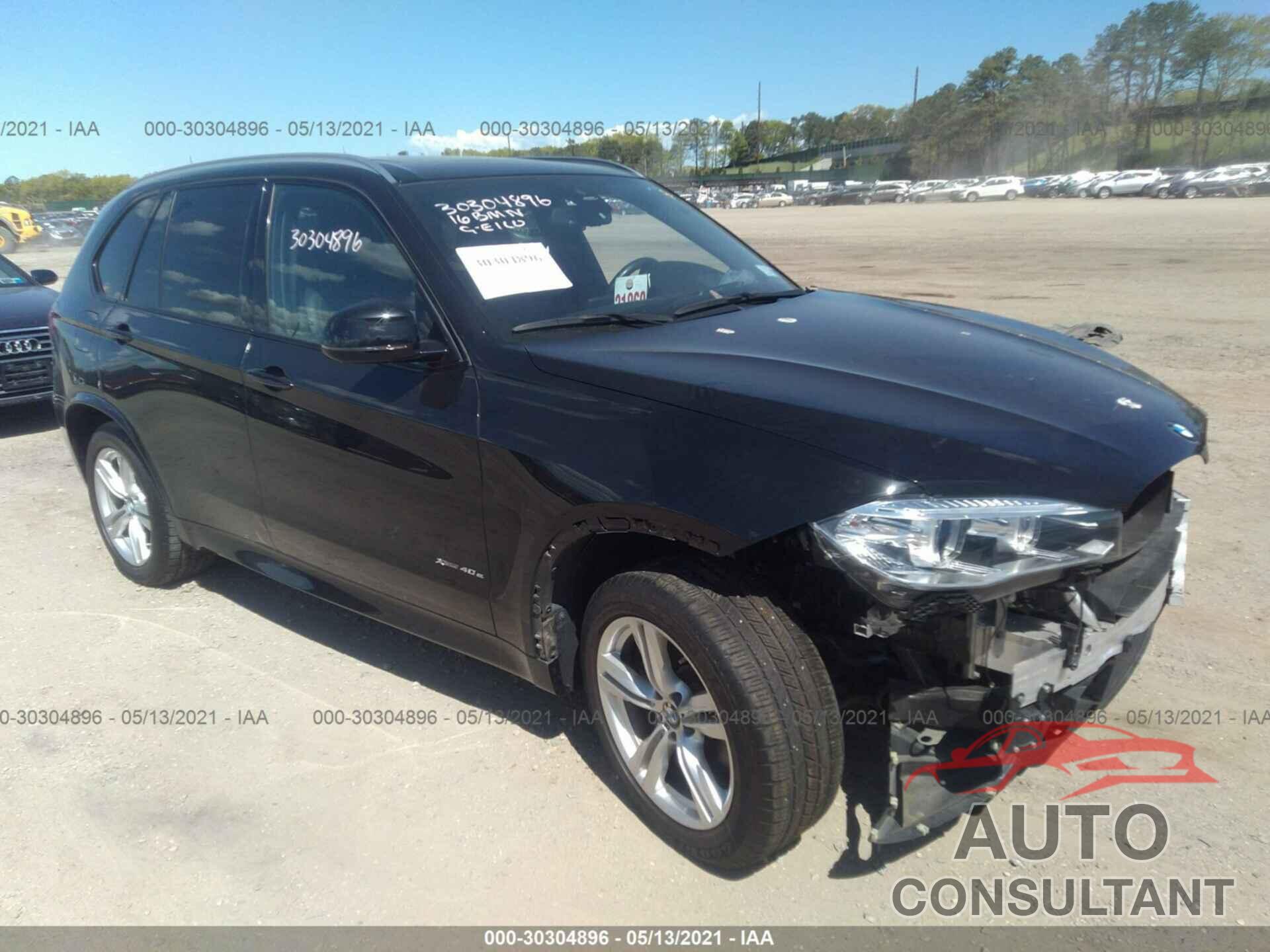 BMW X5 EDRIVE 2016 - 5UXKT0C58G0S76832