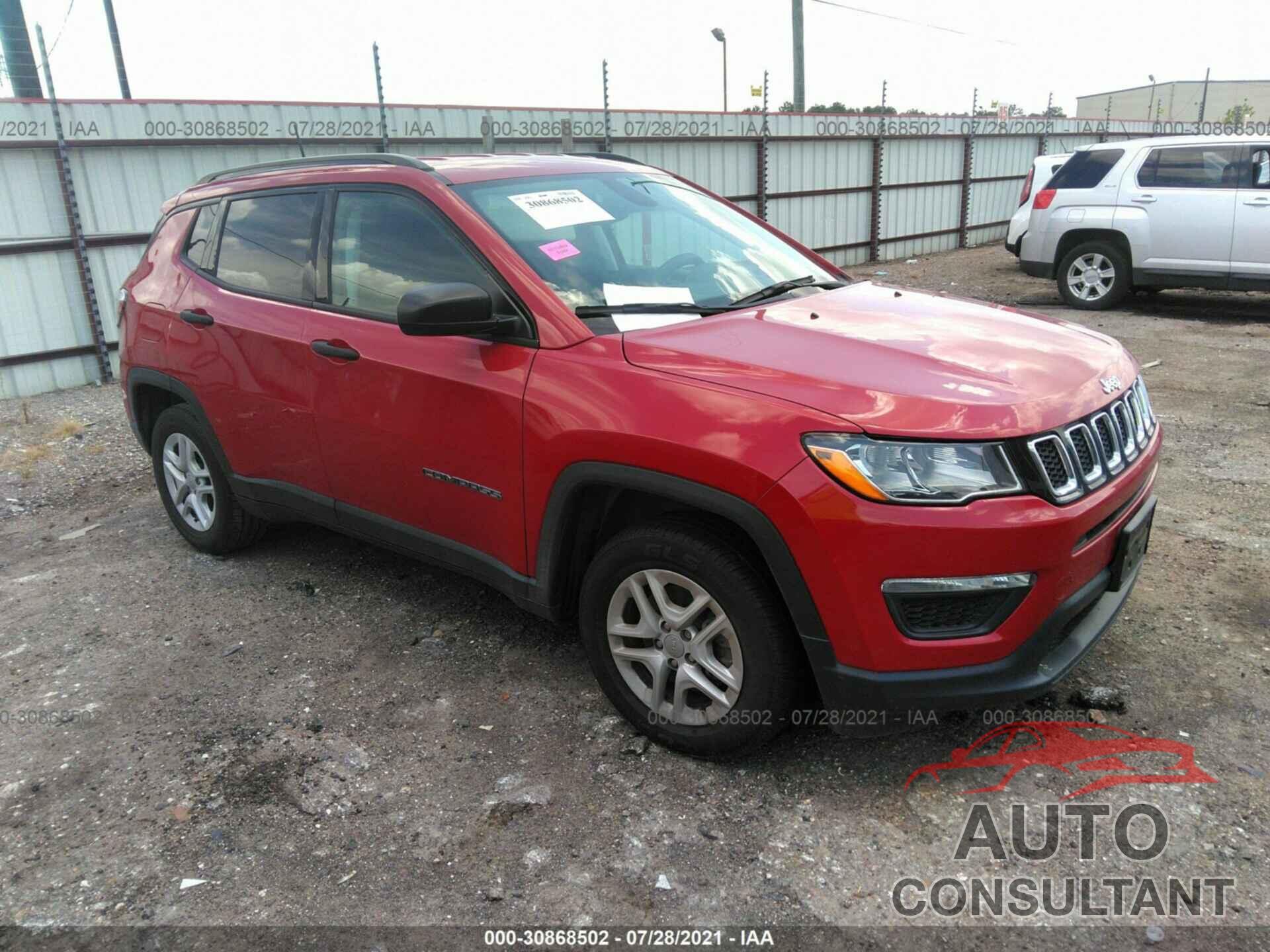 JEEP COMPASS 2018 - 3C4NJCABXJT125452