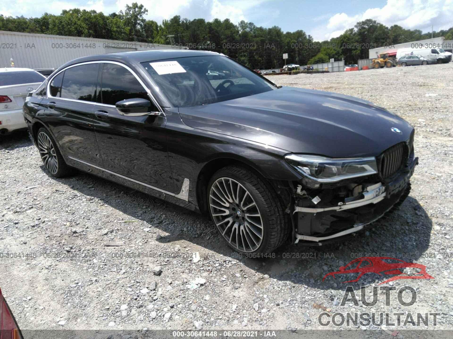 BMW 7 SERIES 2016 - WBA7F0C52GGM20409