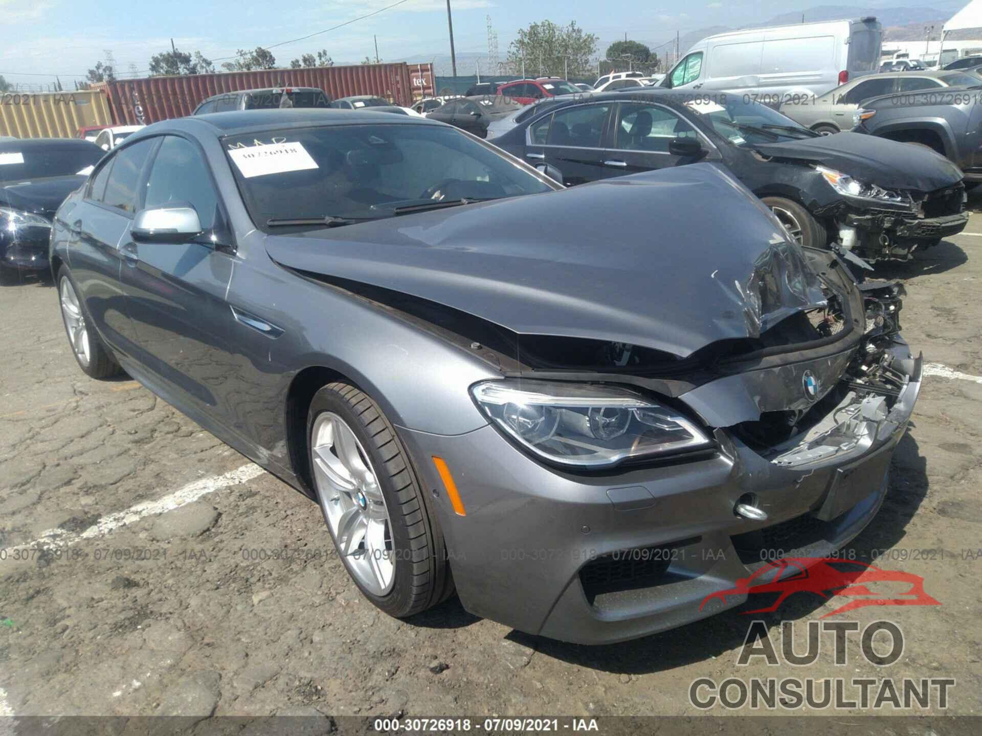 BMW 6 SERIES 2016 - WBA6D4C55GD977051