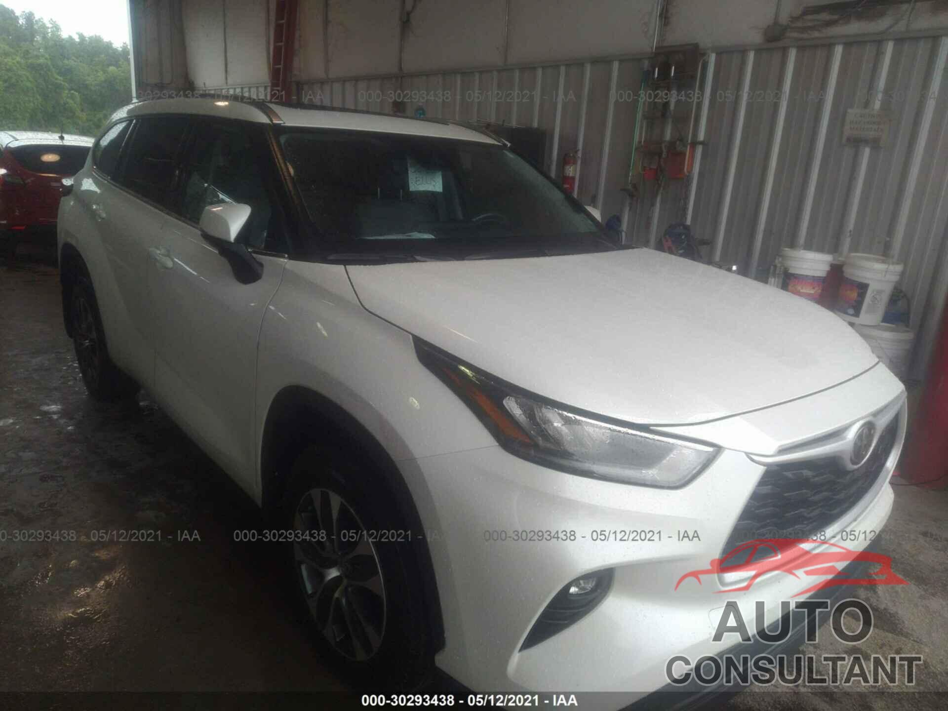 TOYOTA HIGHLANDER 2020 - 5TDGZRBH5LS053466