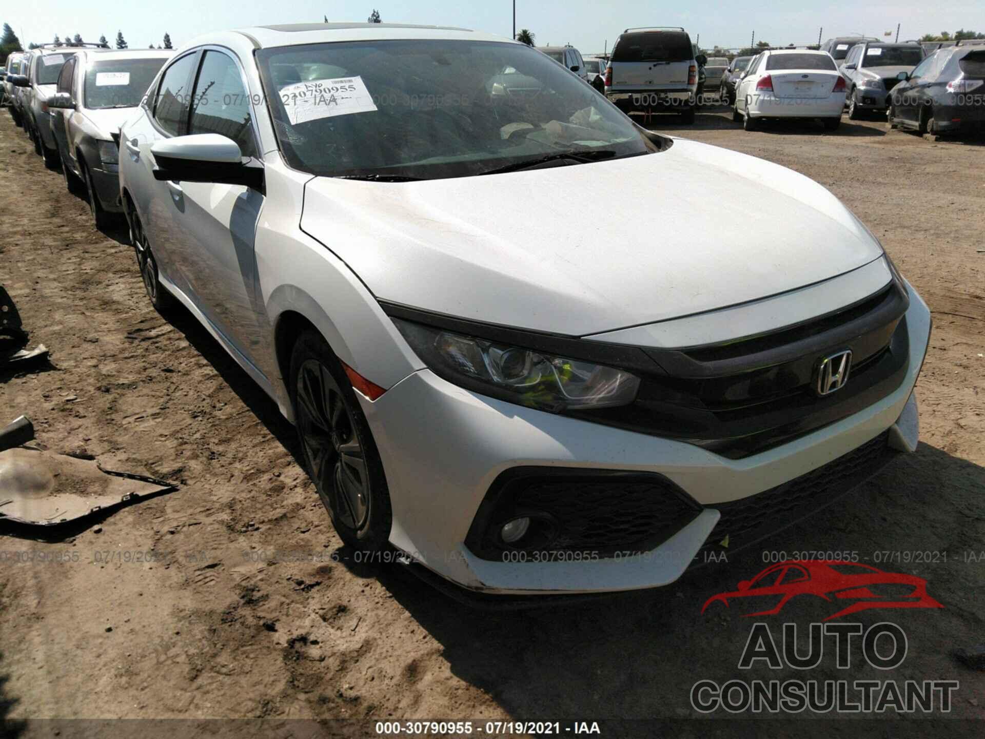 HONDA CIVIC HATCHBACK 2017 - SHHFK7H53HU400398