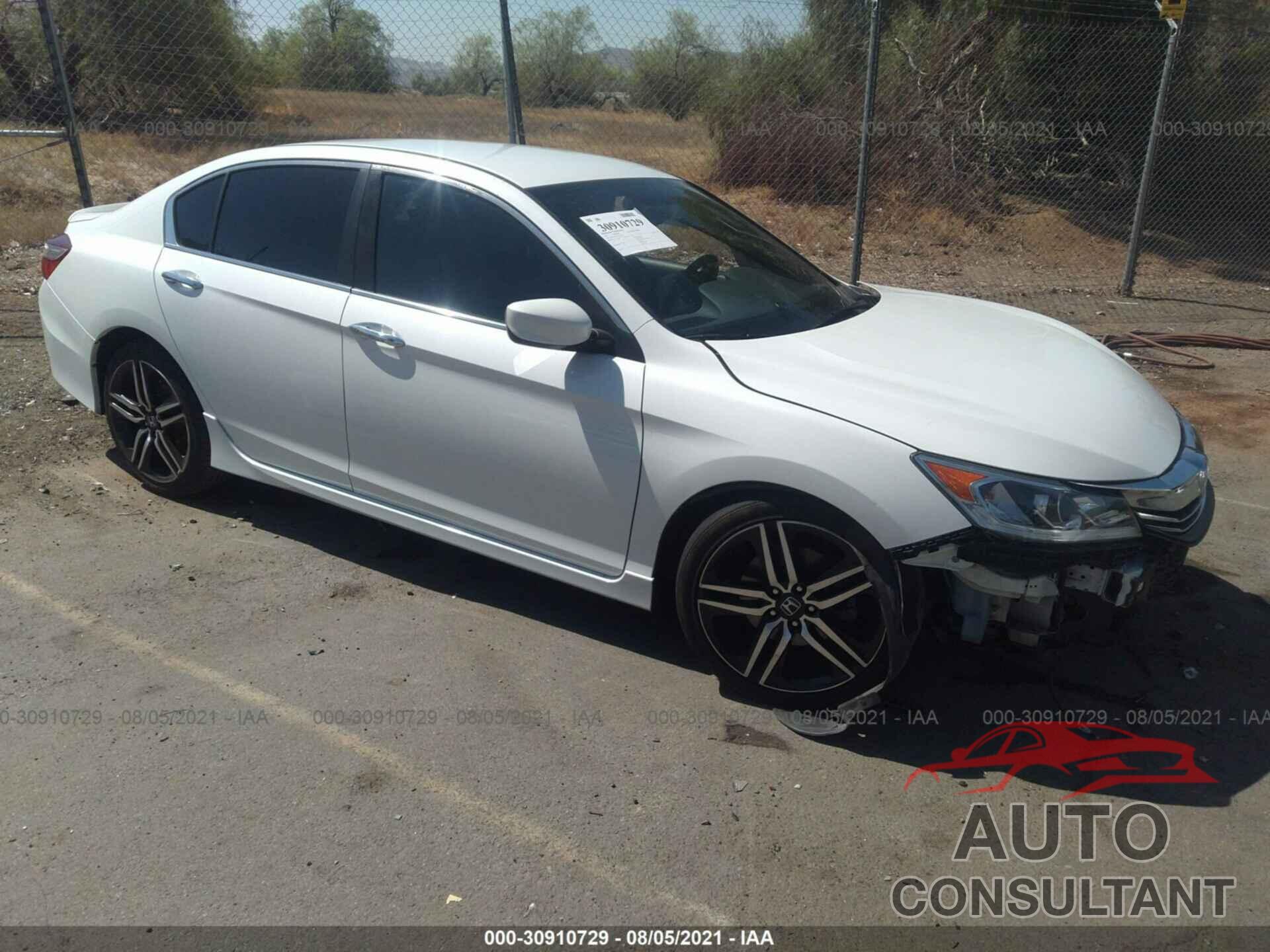 HONDA ACCORD SEDAN 2017 - 1HGCR2F13HA135172