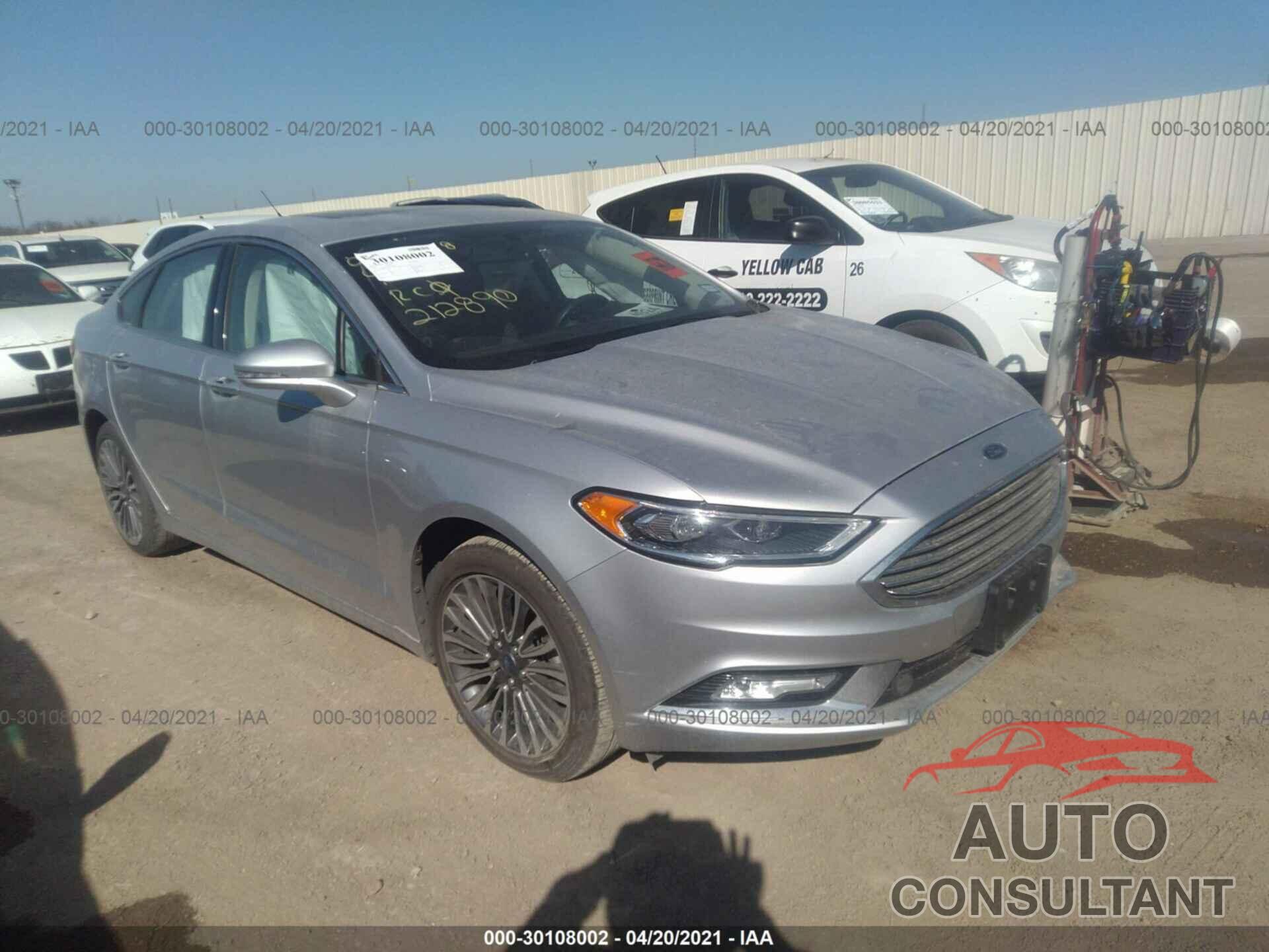 FORD FUSION 2017 - 3FA6P0K96HR212890