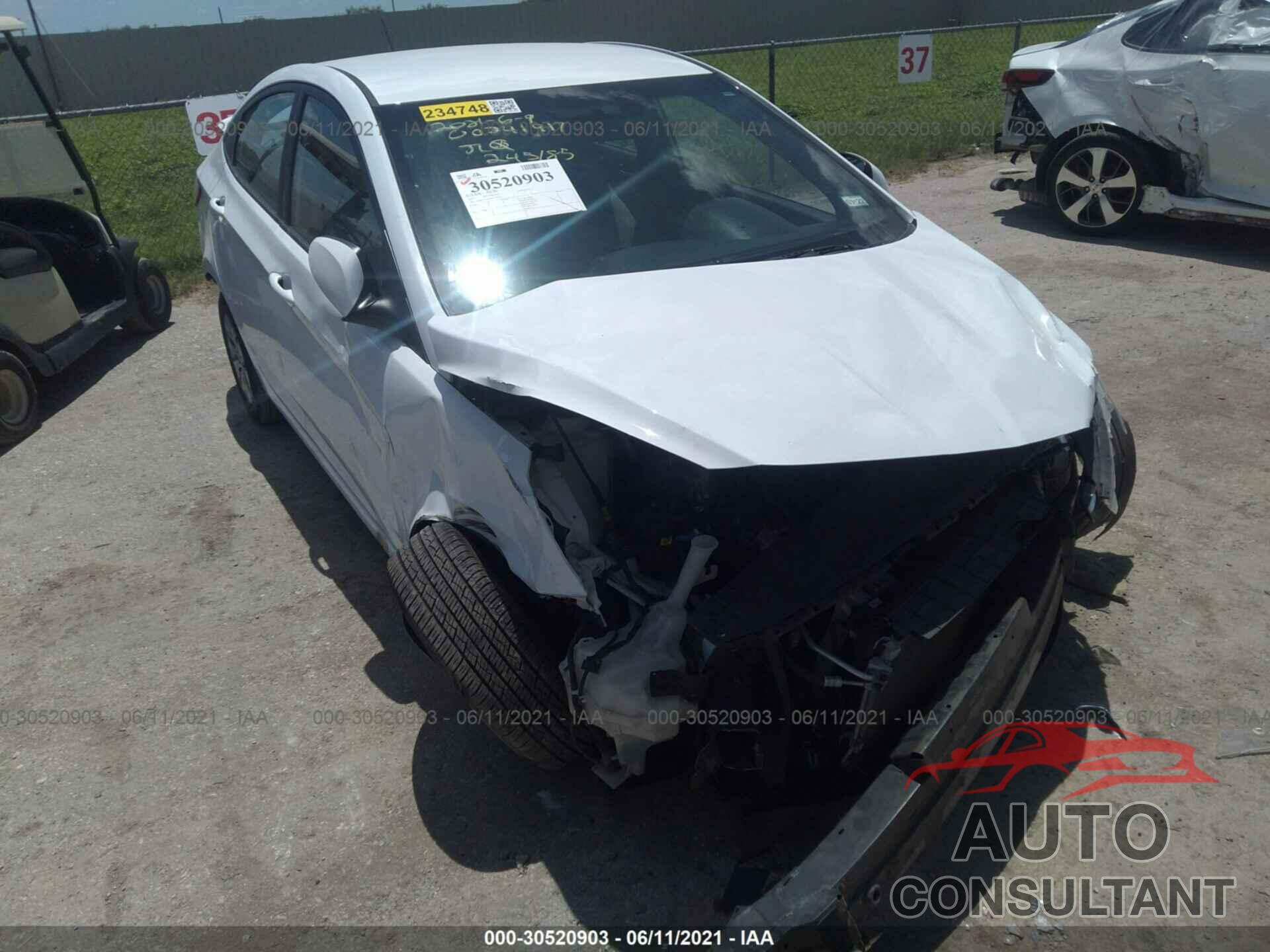 HYUNDAI ACCENT 2017 - KMHCT4AE3HU245185