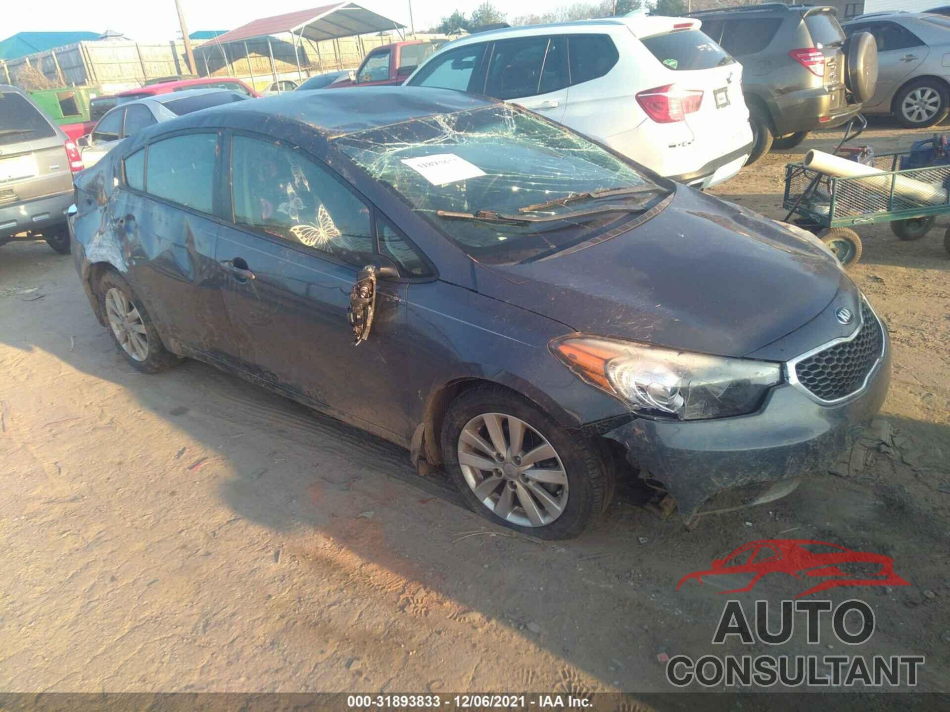 KIA FORTE 2016 - KNAFX4A66G5442923