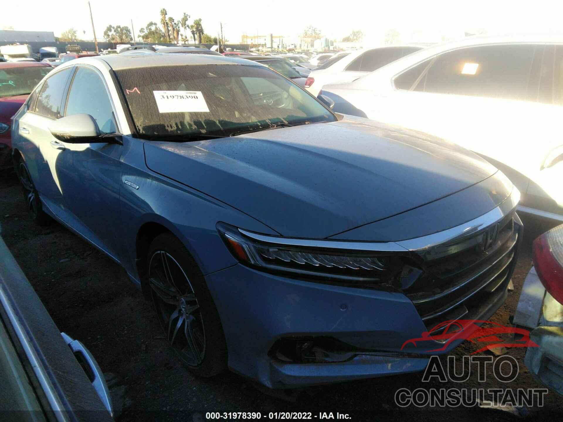 HONDA ACCORD HYBRID 2021 - 1HGCV3F95MA009445