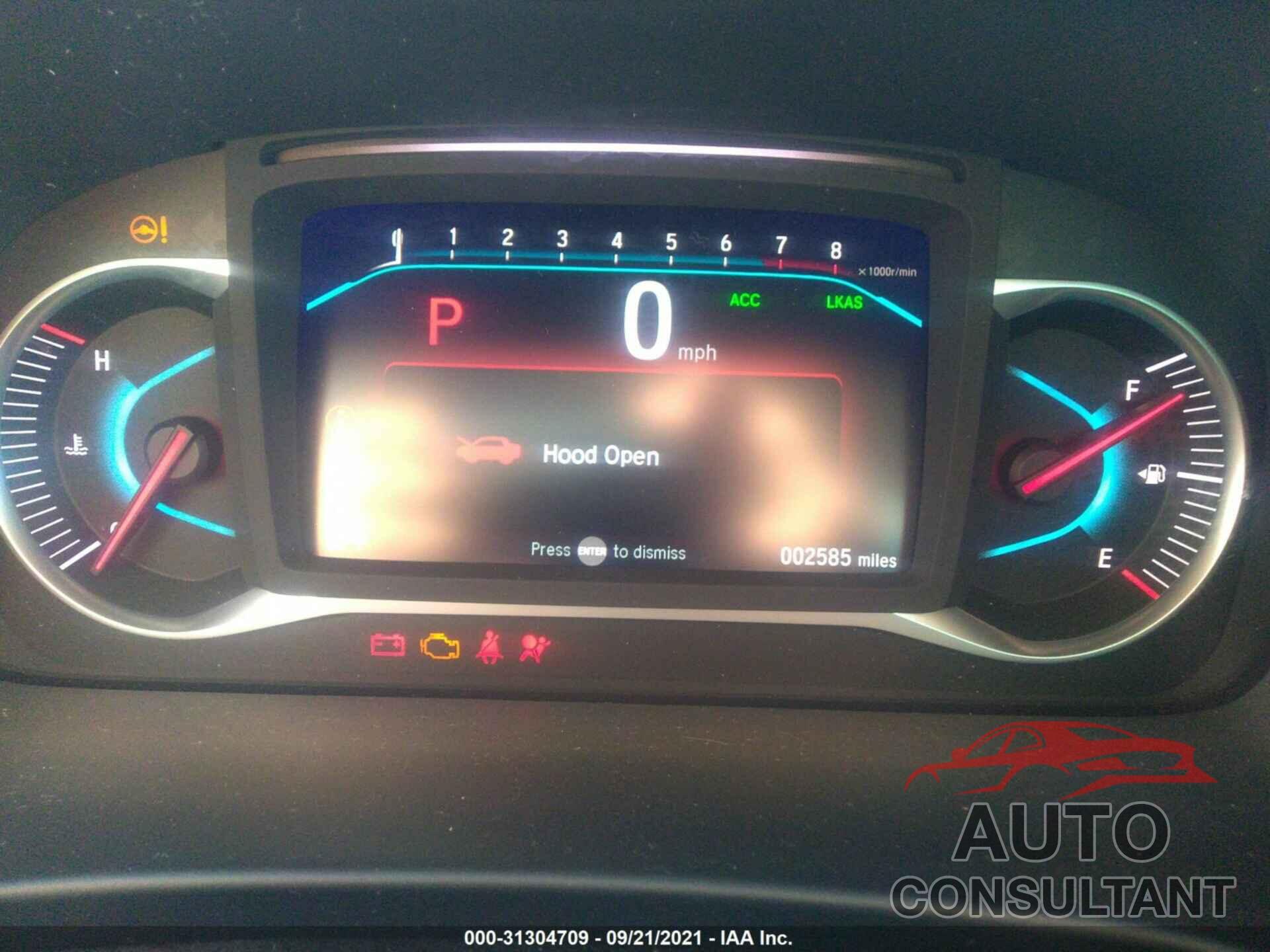 HONDA PILOT 2021 - 5FNYF6H61MB085452