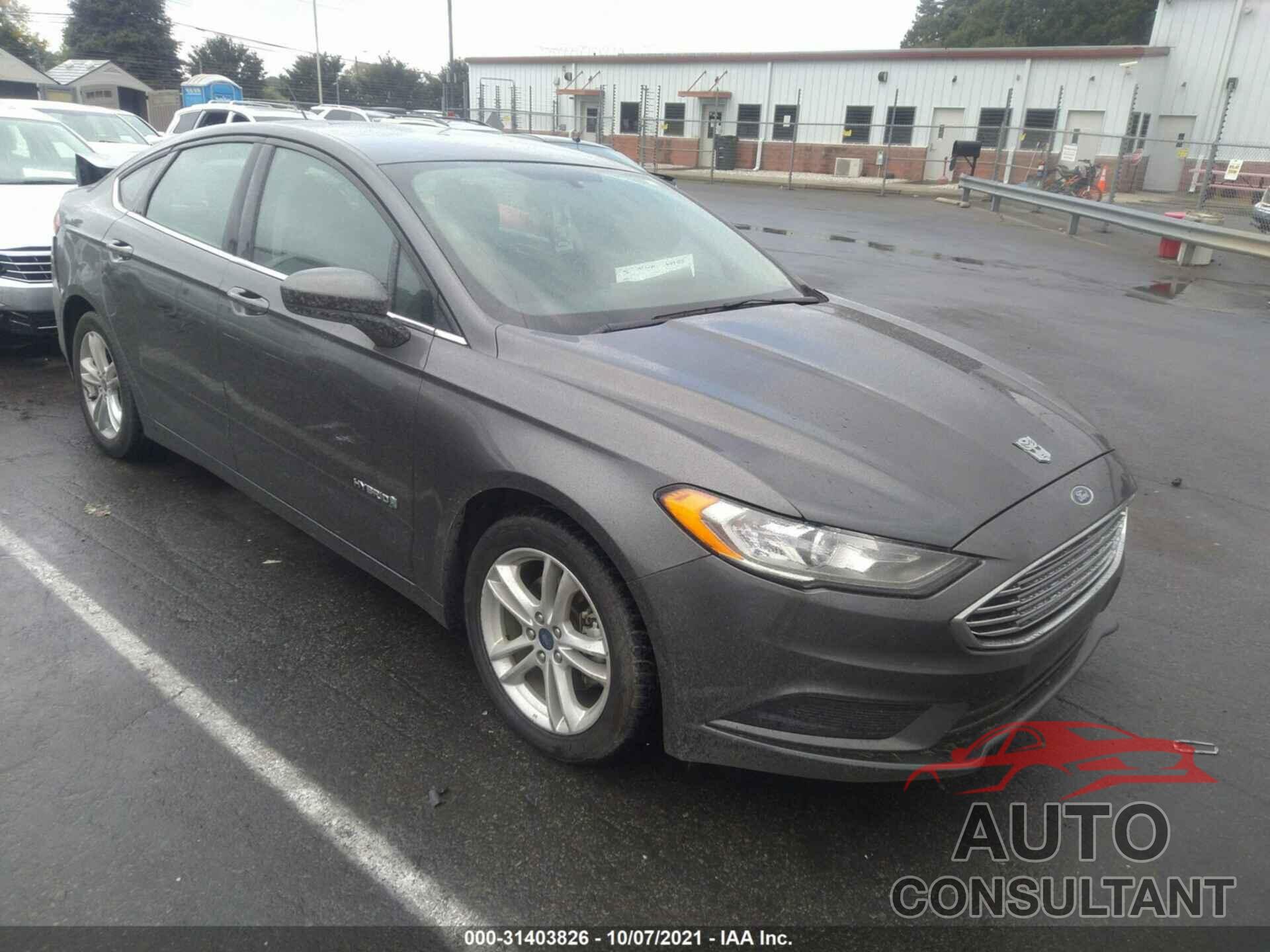 FORD FUSION HYBRID 2018 - 3FA6P0LU4JR247923