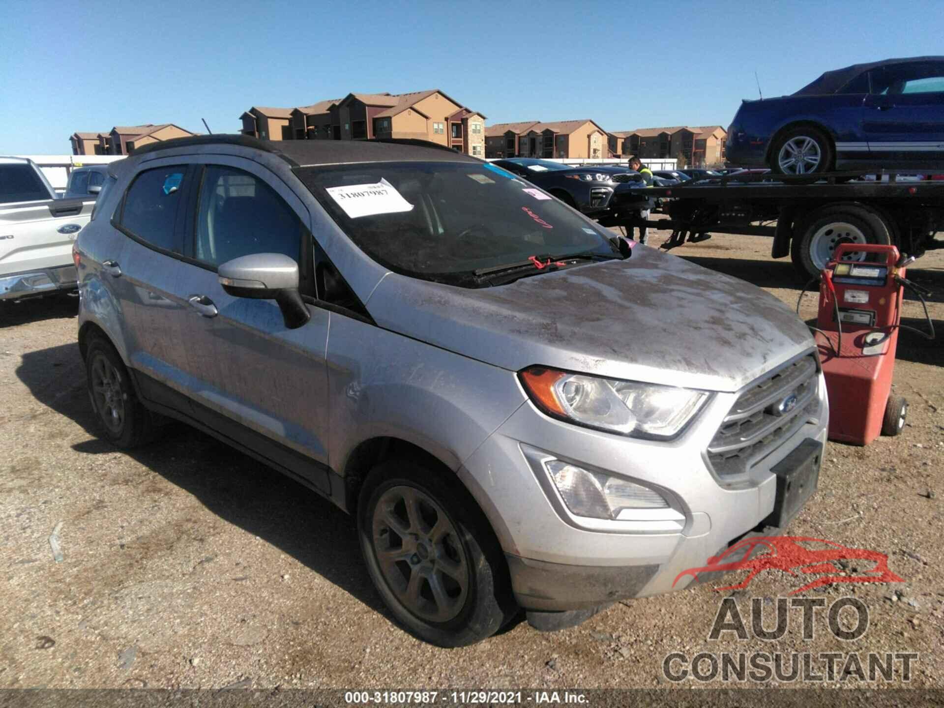 FORD ECOSPORT 2018 - MAJ3P1TE8JC185779