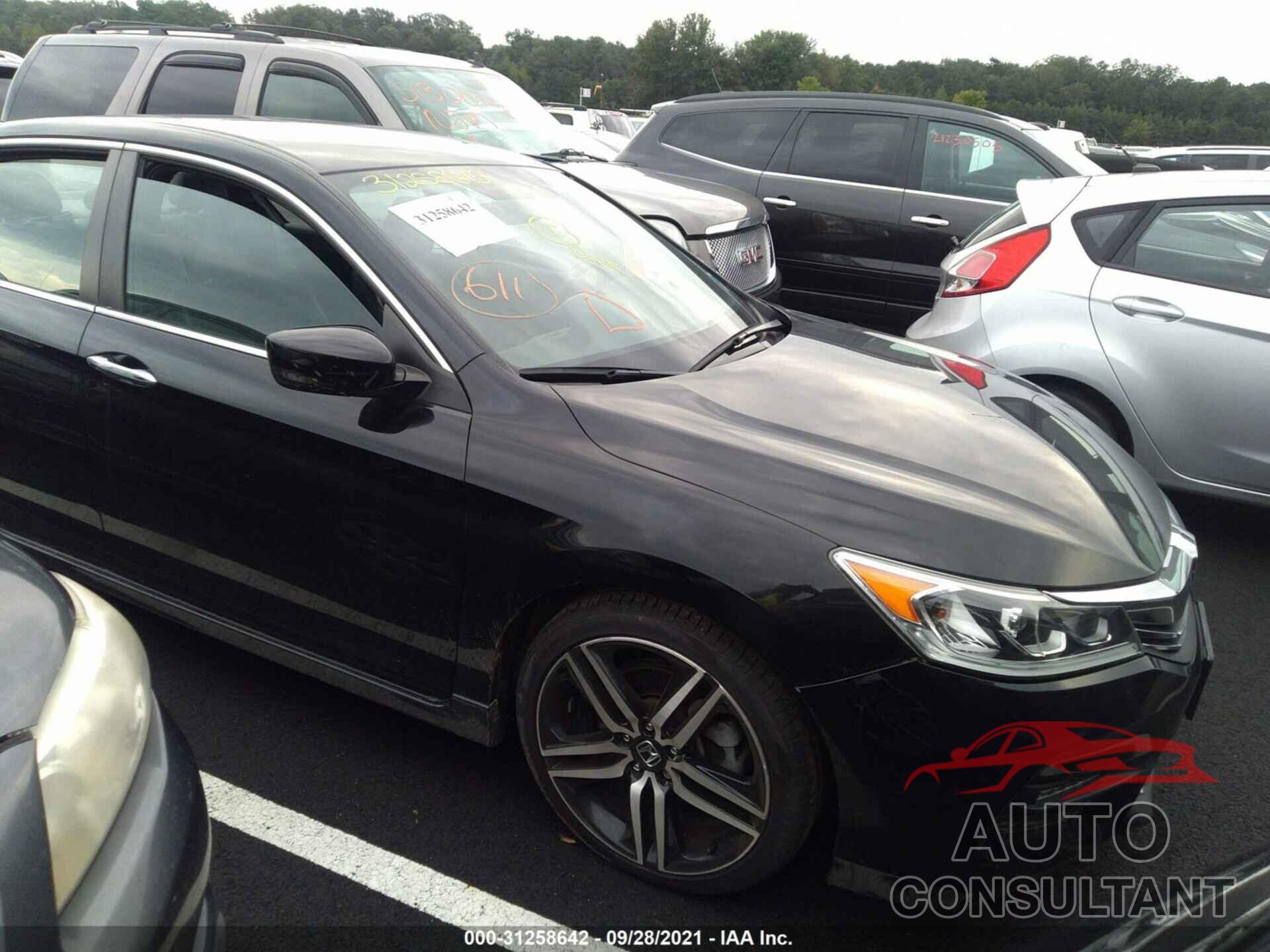 HONDA ACCORD SEDAN 2017 - 1HGCR2F53HA051310