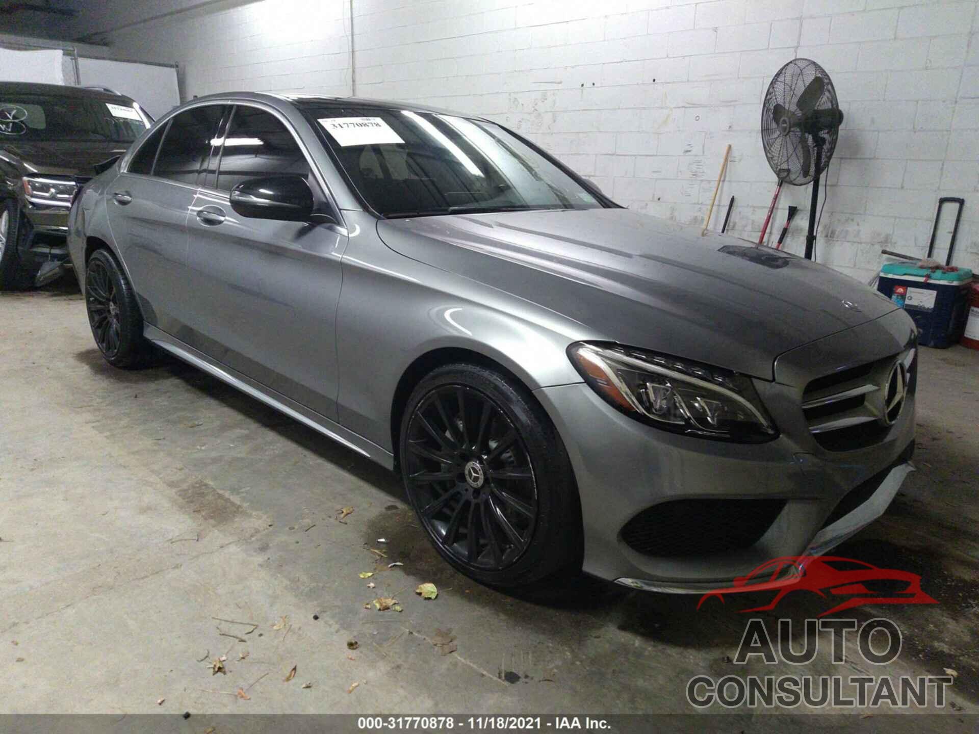MERCEDES-BENZ C-CLASS 2016 - 55SWF4KB8GU096937