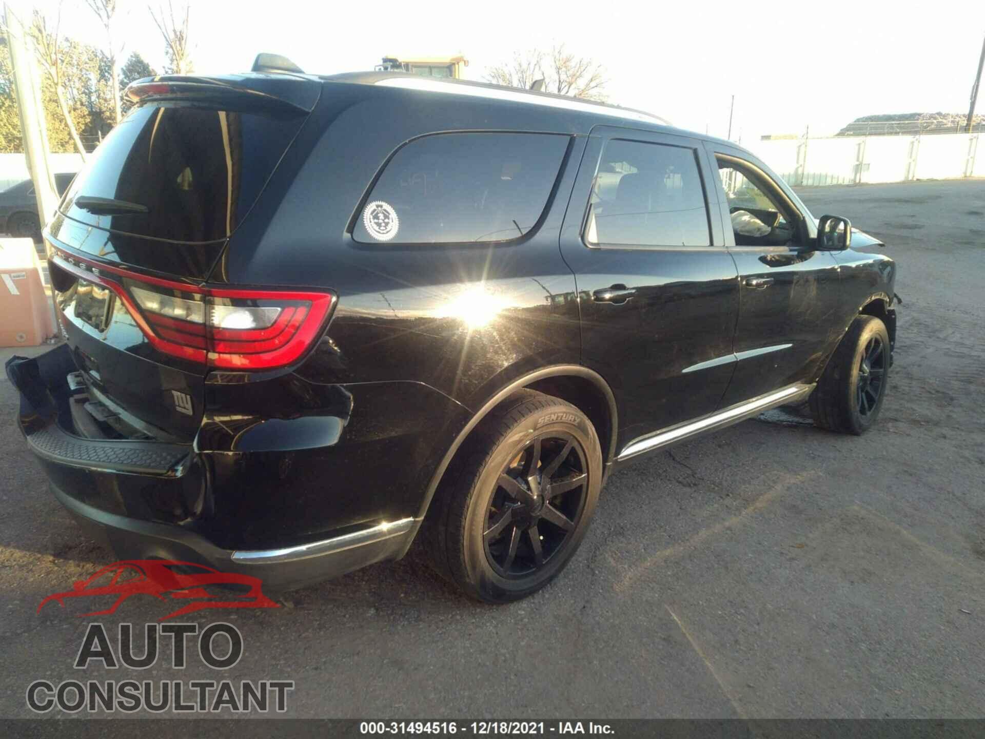 DODGE DURANGO 2017 - 1C4RDJAG1HC780811