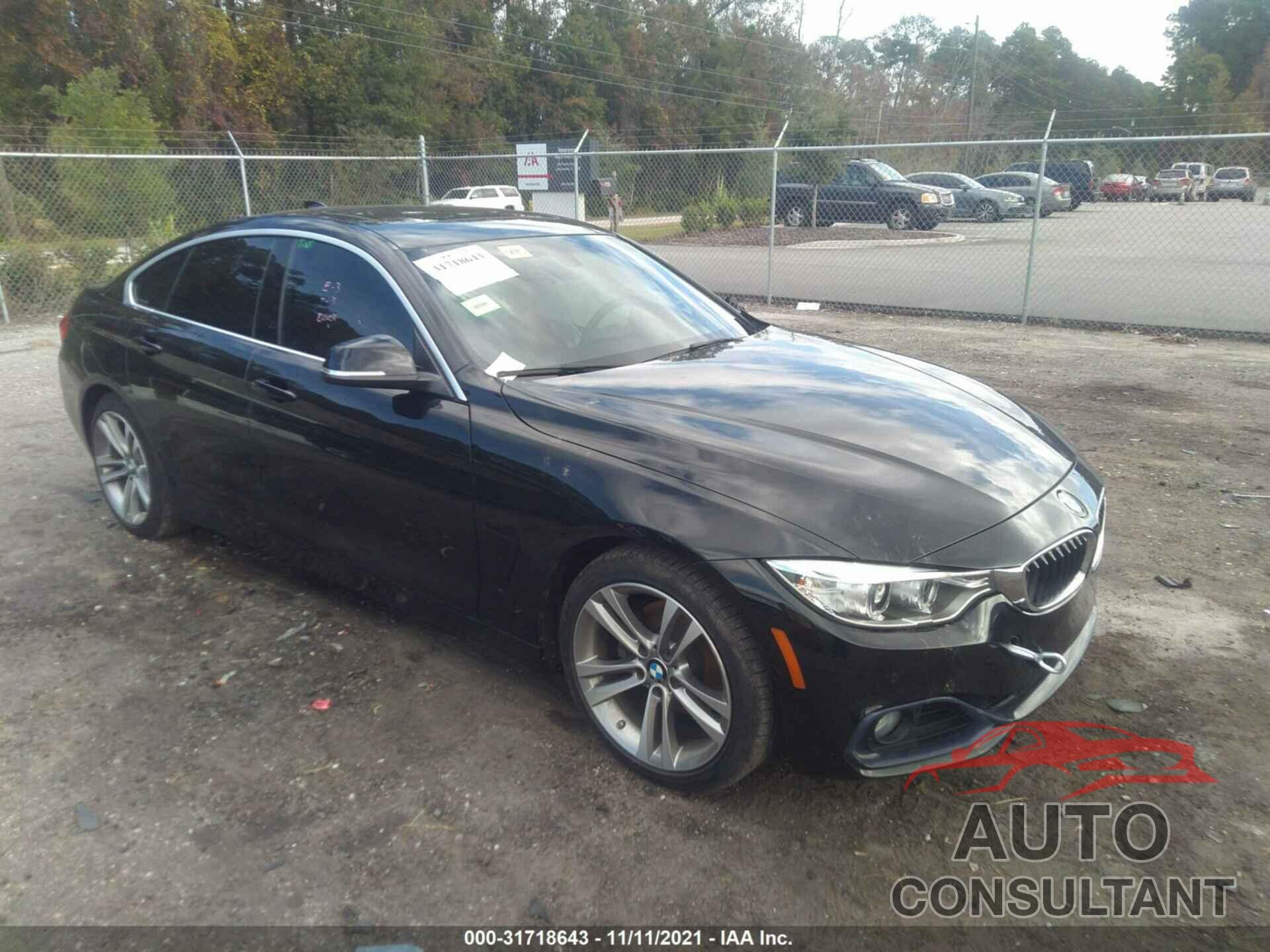 BMW 4 SERIES 2016 - WBA4A9C58GG504885