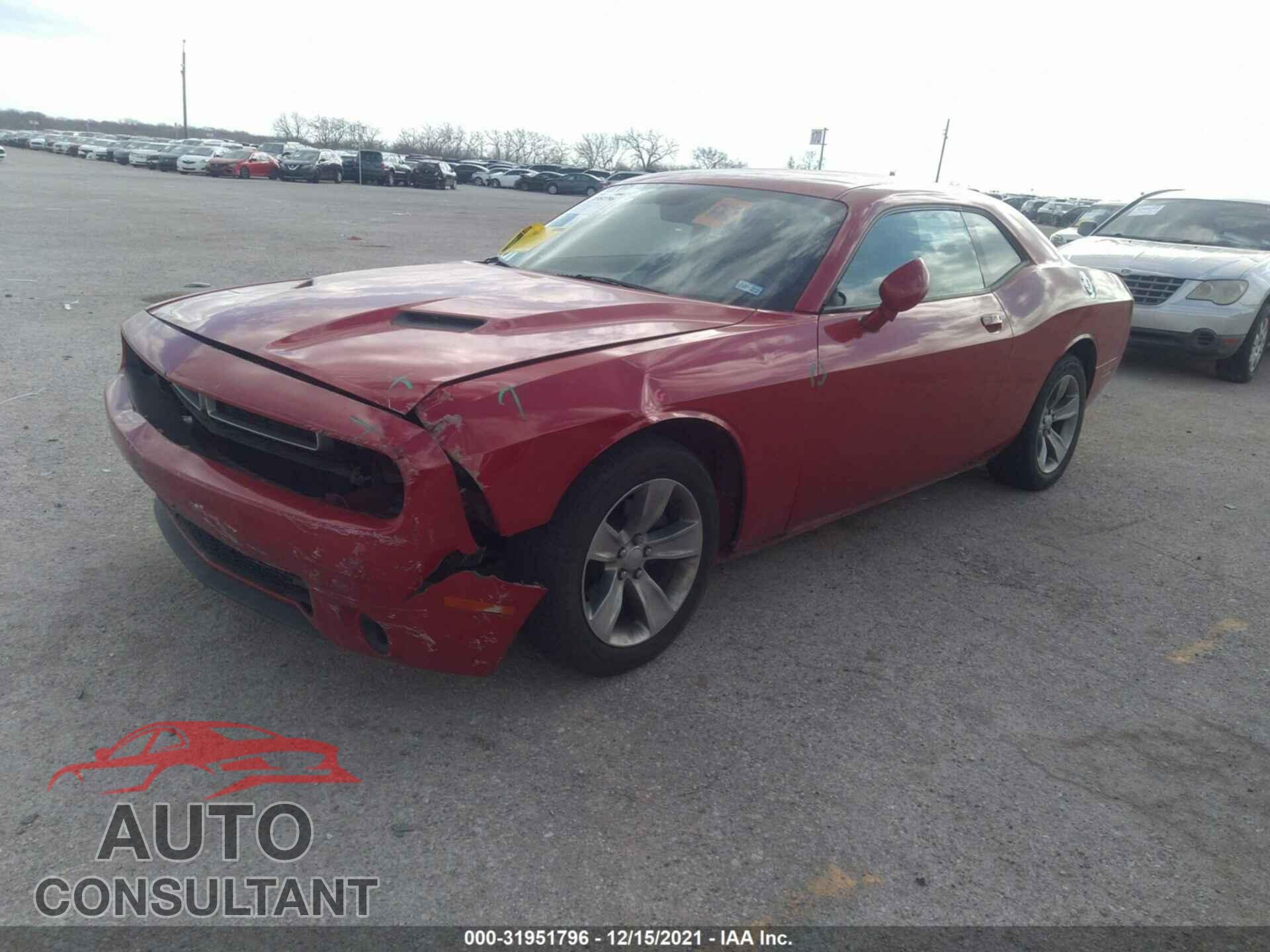 DODGE CHALLENGER 2016 - 2C3CDZAG2GH316639