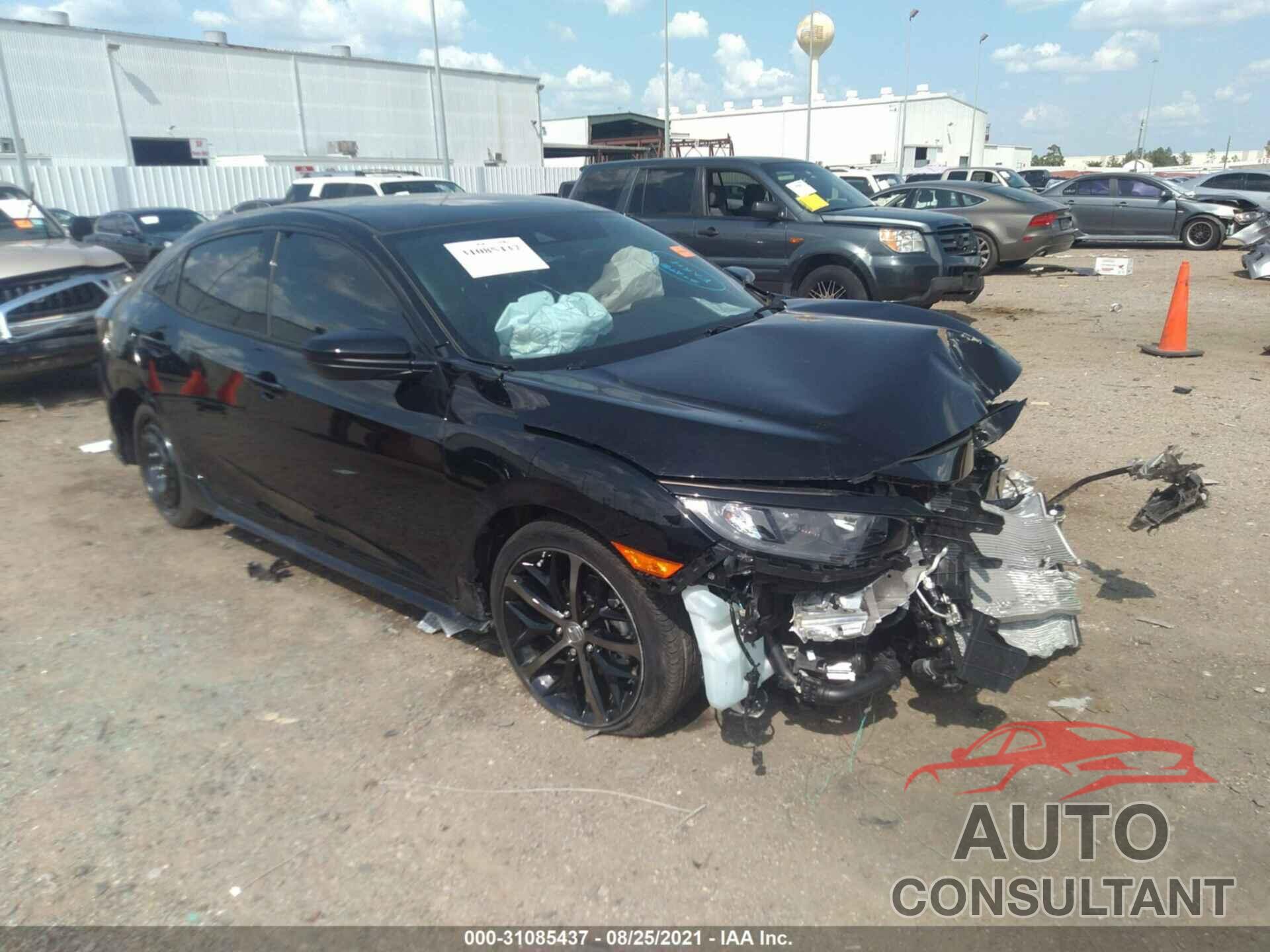 HONDA CIVIC HATCHBACK 2021 - SHHFK7H48MU228287